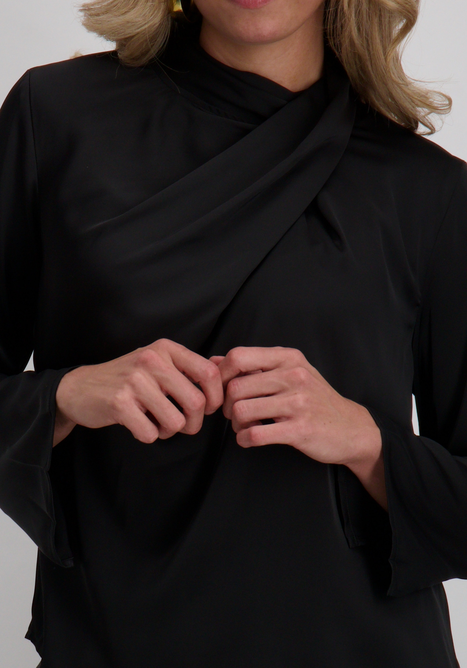 Jacqueline de jonge Blouse Rocky 15311619 Zwart