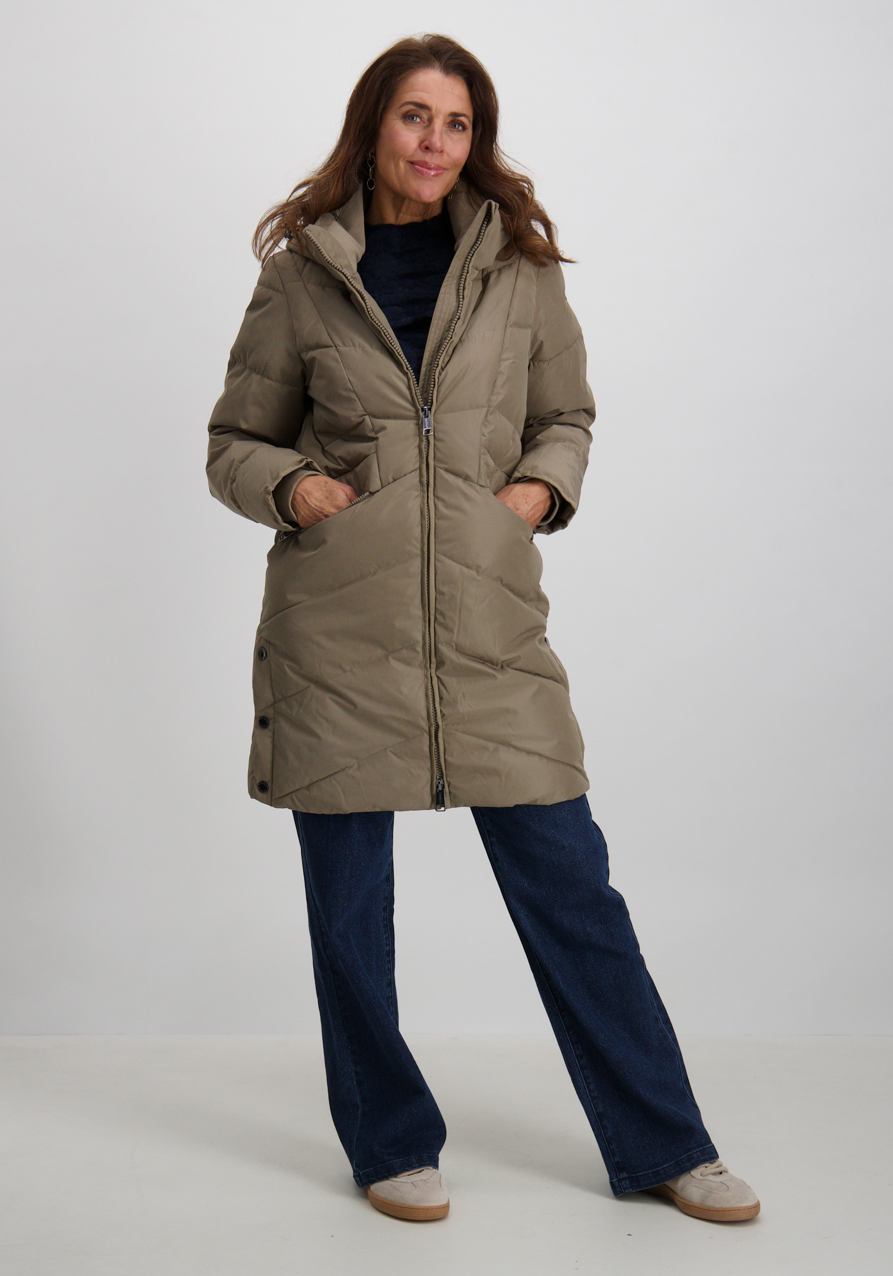 Covered - Romath Winterjas Adele2 L60390 Khaki