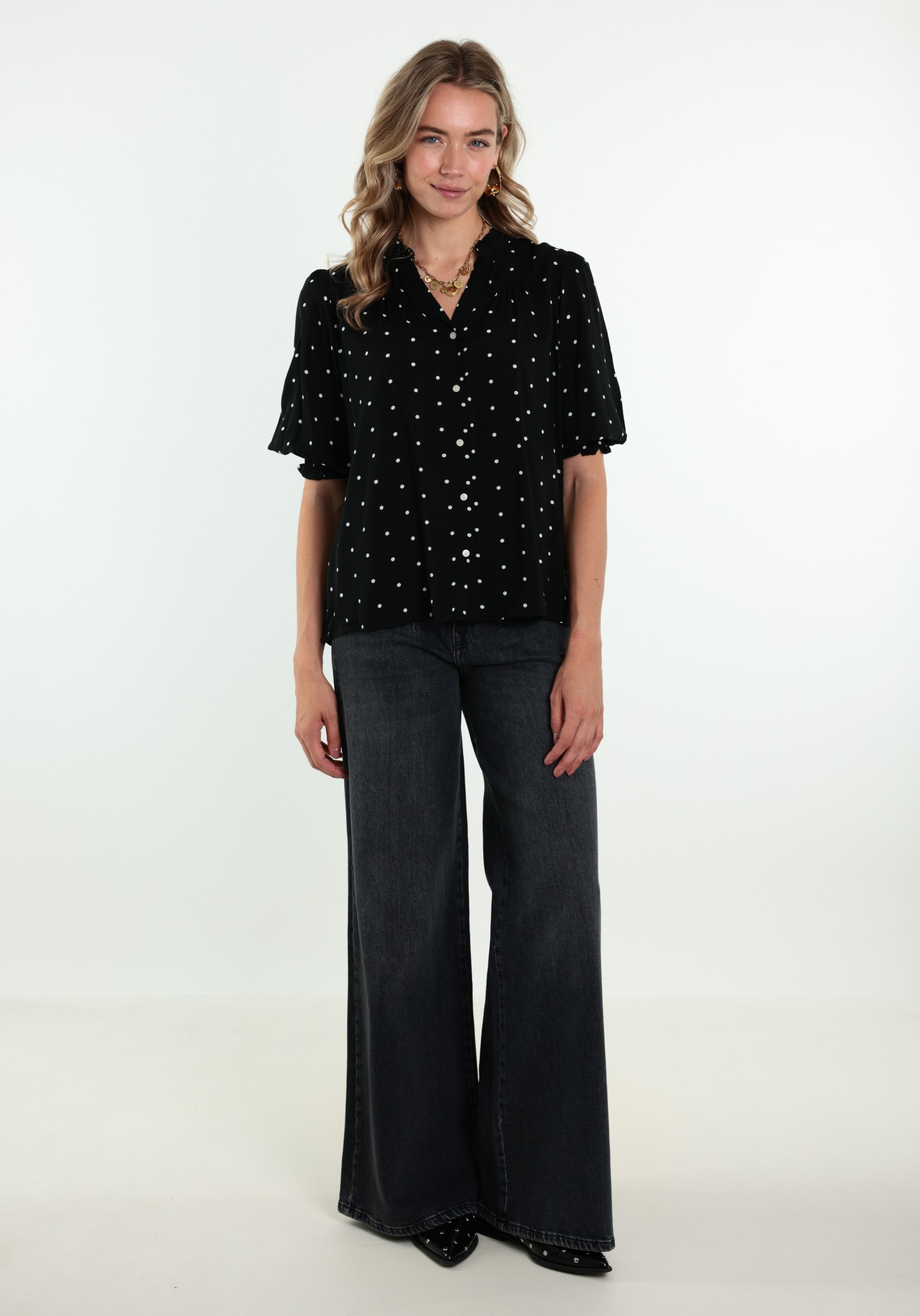ONLY Blouse Raya 15332997 Zwart