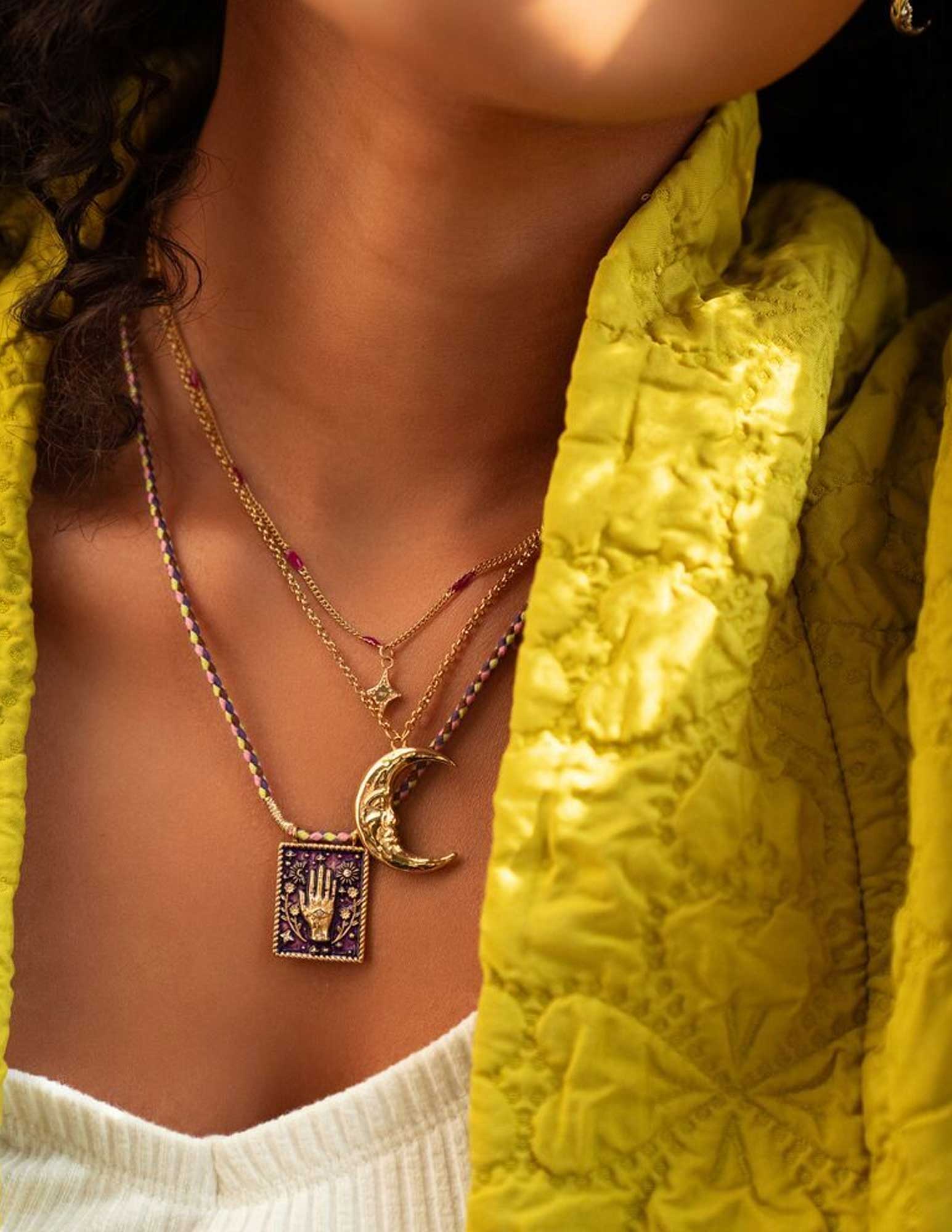 My Jewellery Mystic ketting met maan MJ09425 Zilver