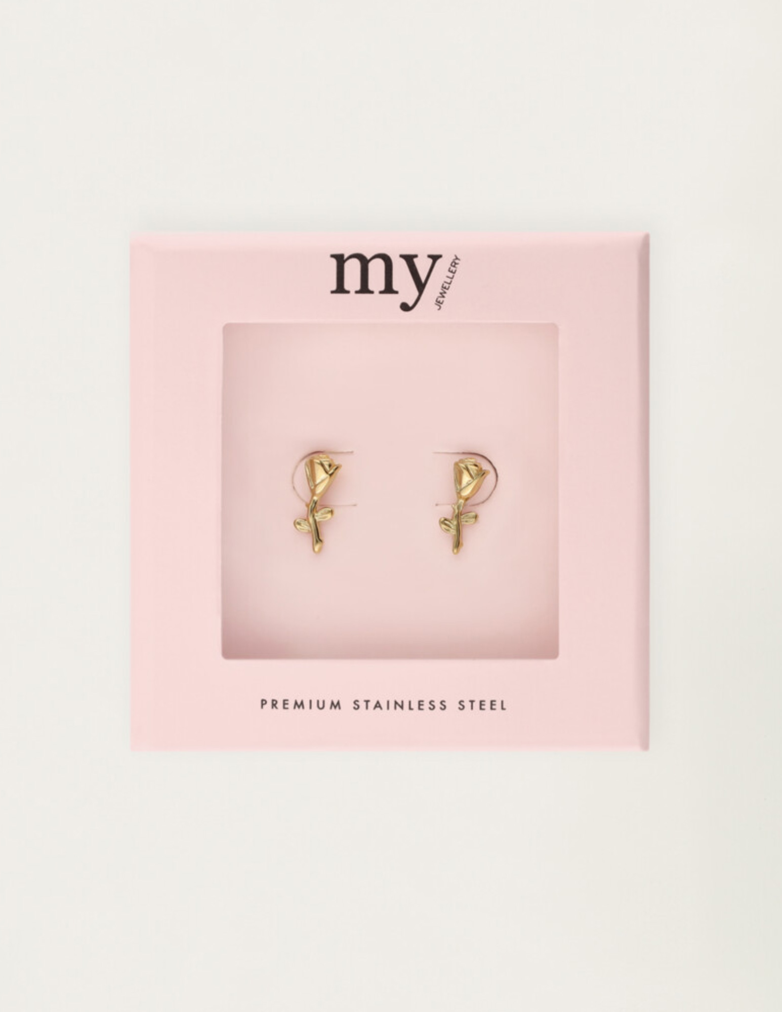 My Jewellery Studs met roos MJ12091 Goud