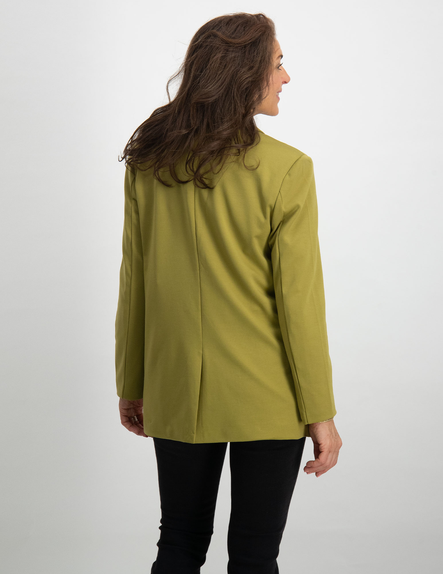 Ichi Oversized blazer Kate 20118123 Licht groen