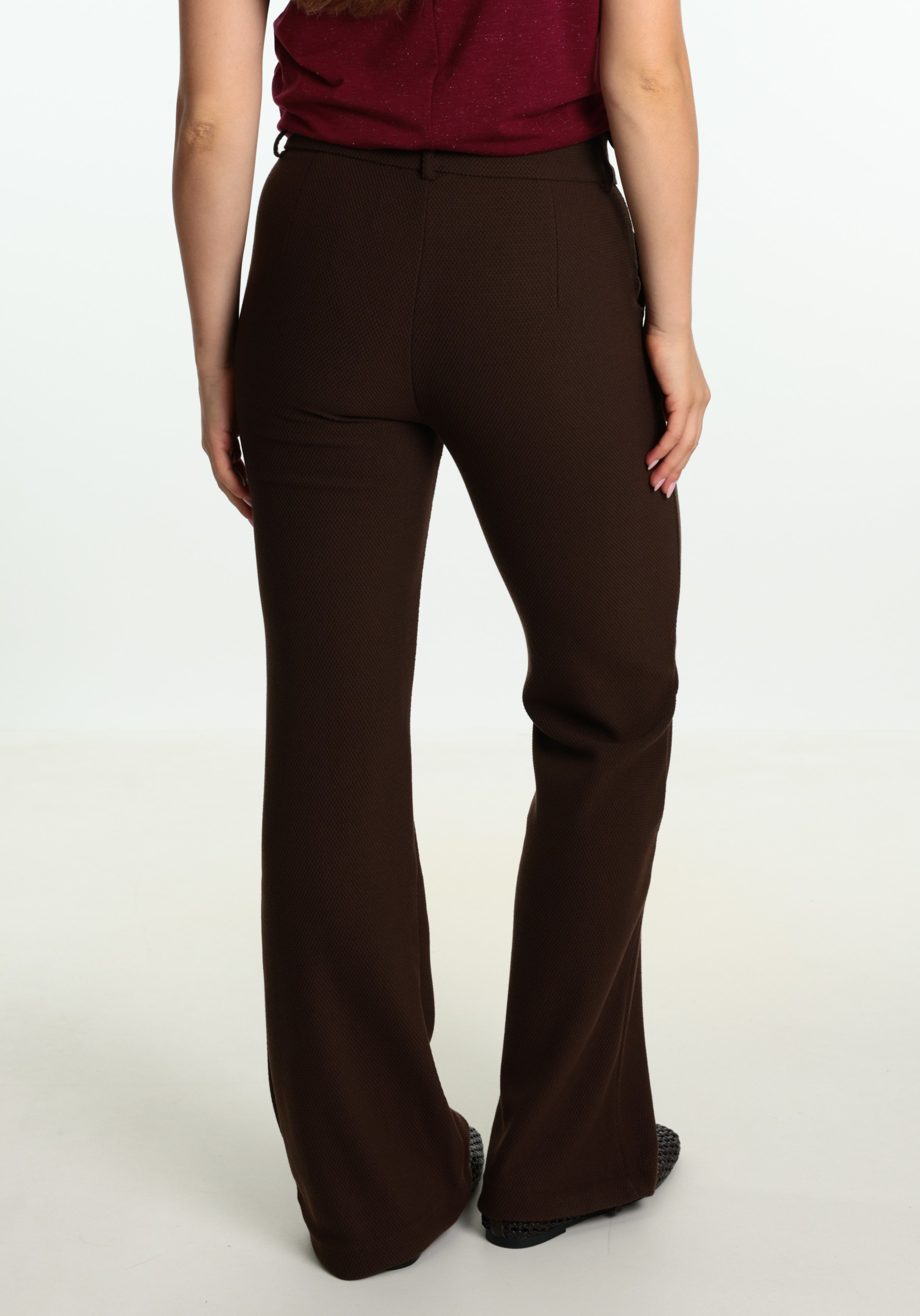 Geisha Broek comfy 61587-21 Donker bruin