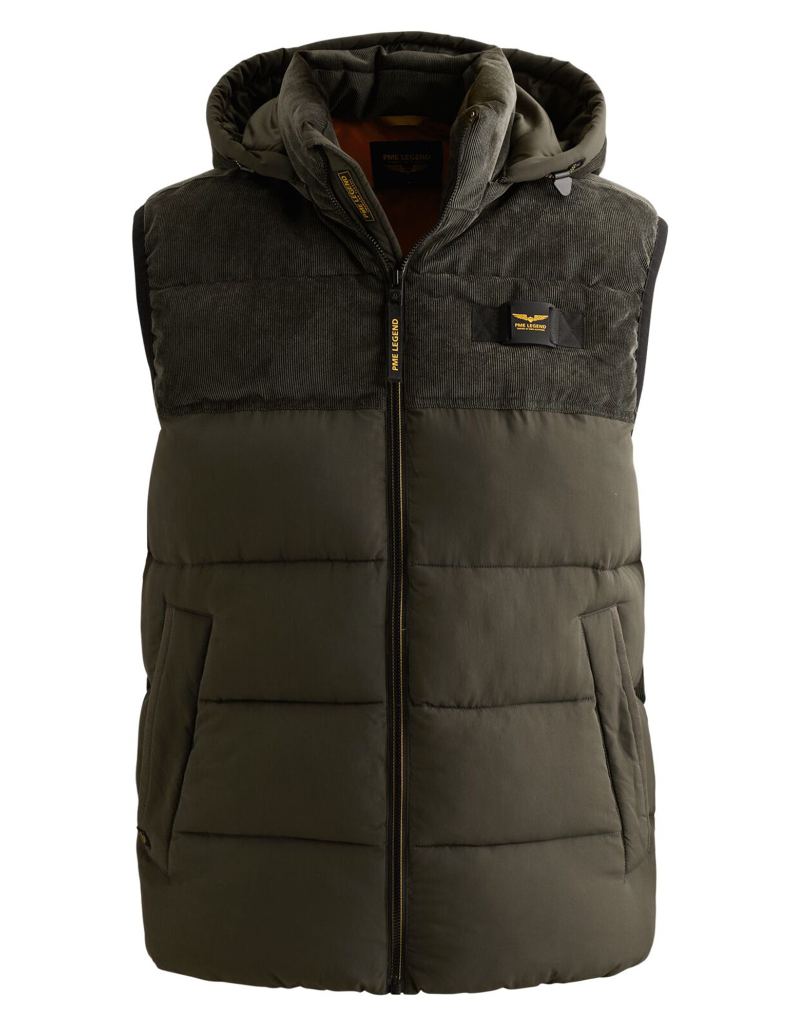 PME Legend Bodywarmer gobbler PBW2608102 Donker groen