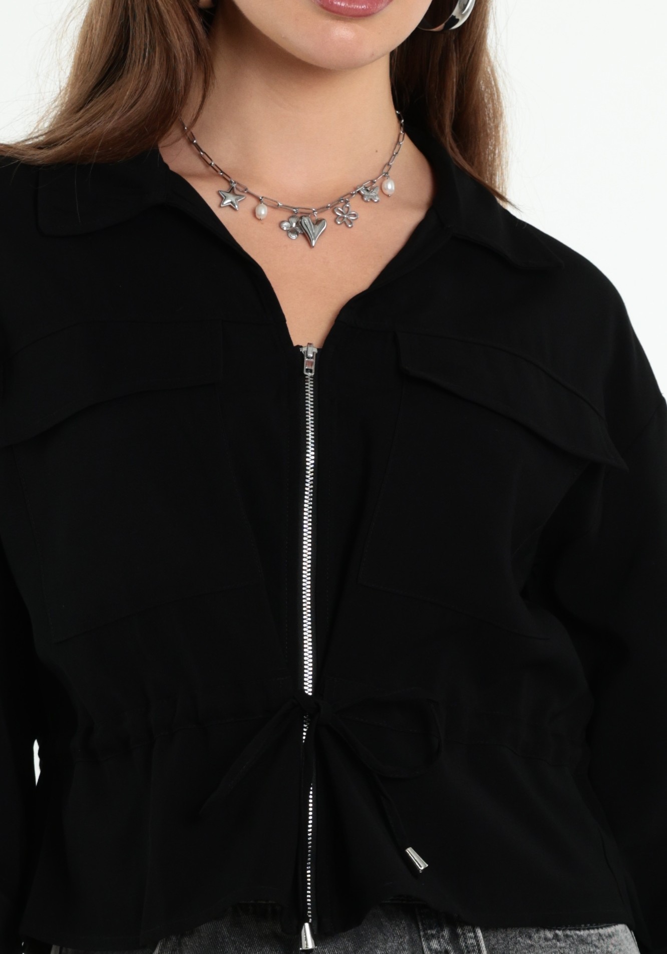 VERO MODA Jacket Katie 10350531 Zwart