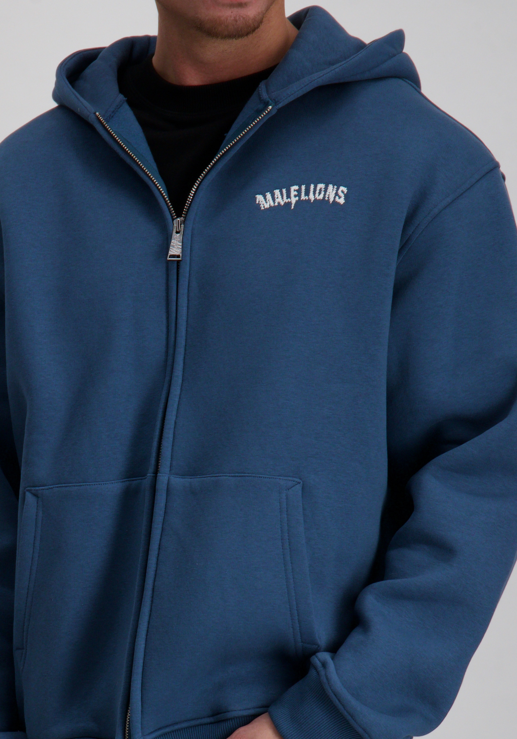 Malelions Vest Graffiti  MM1-AW25-45 Raf blauw