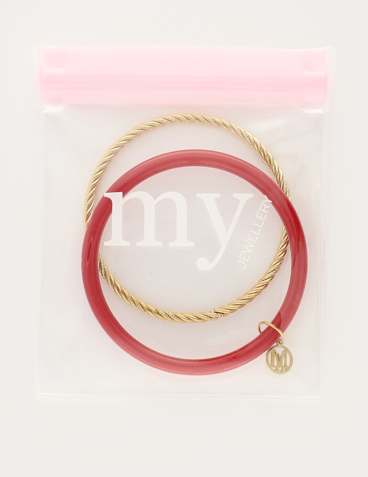 My Jewellery Bangle set MJ15841 Rood