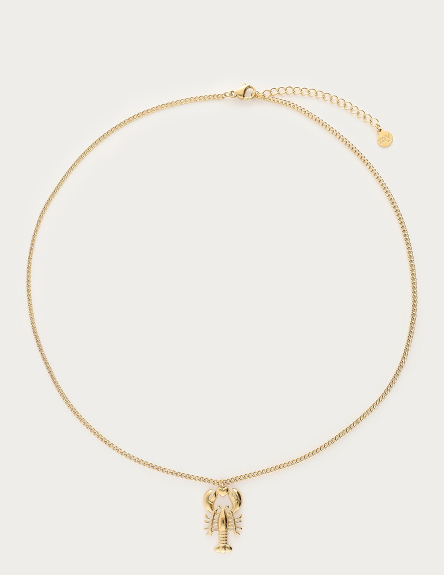 My Jewellery Fruits de Mer ketting met kreeft MJ13041 Goud