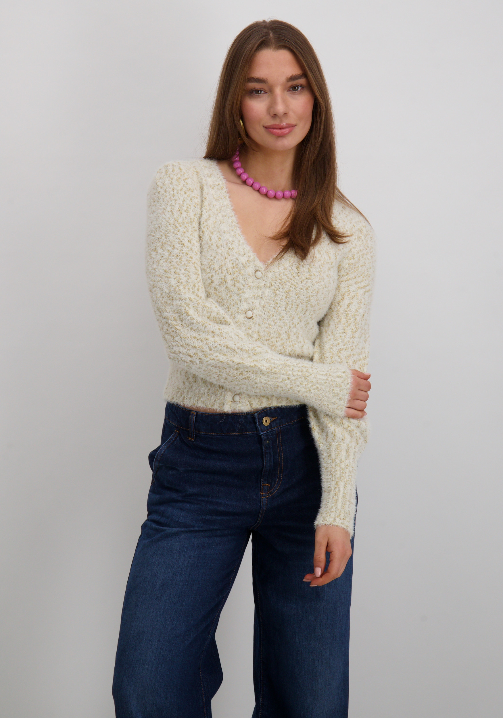 Only Vest Rosette 15259423 Ecru