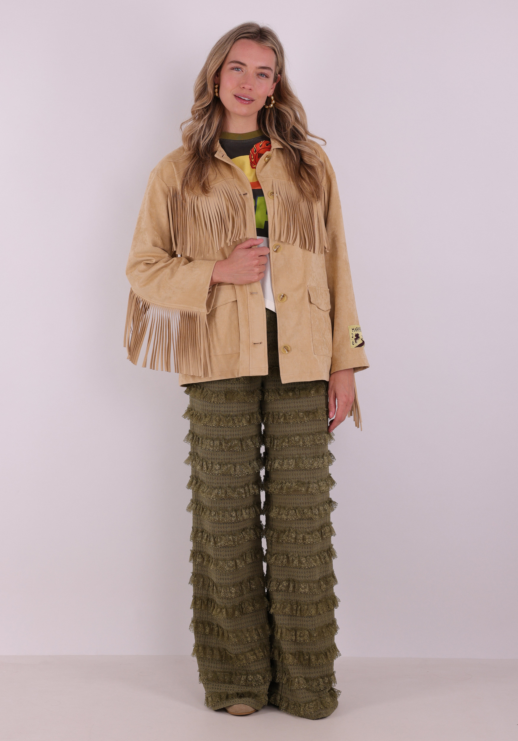 Harper & Yve Broek Lo SS6P109 Groen