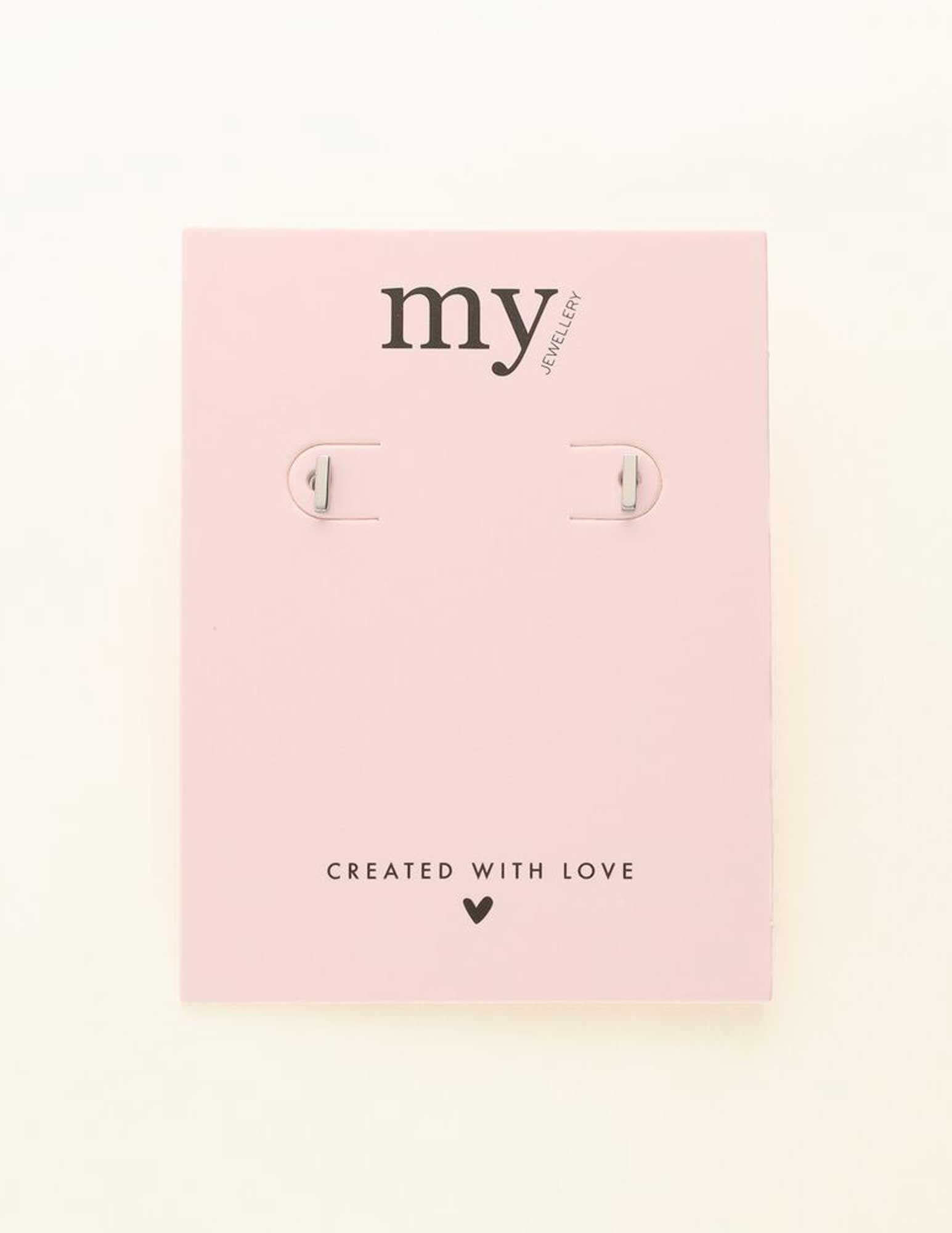 My Jewellery Studs Staafje MJ08526 Zilver