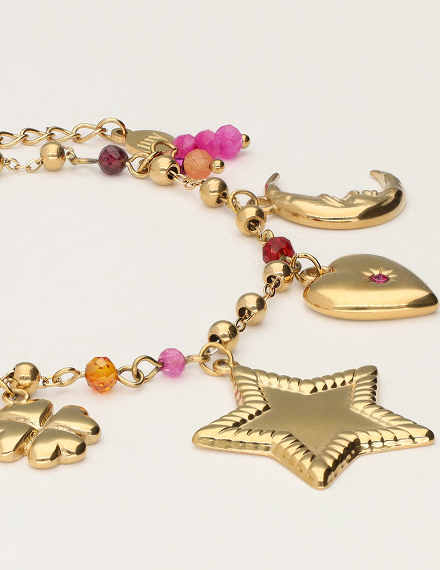 My Jewellery Starry bedelarmband met ster MJ11949 Goud