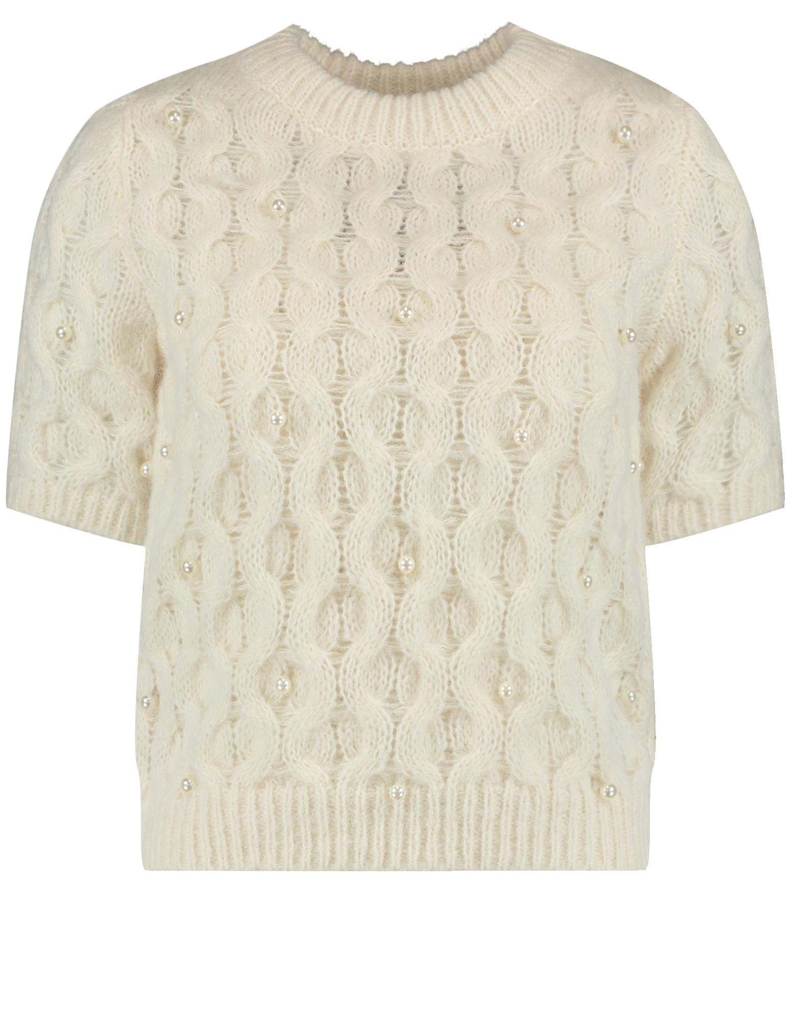 Vero moda Trui Catania pearl 10341700 Wolwit-ecru