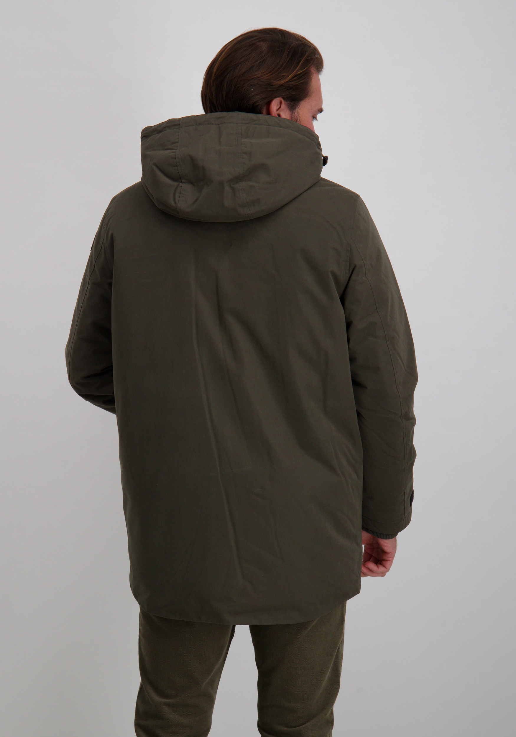 PME Legend Winterjas Hydropacker PJA2509123 Donker groen