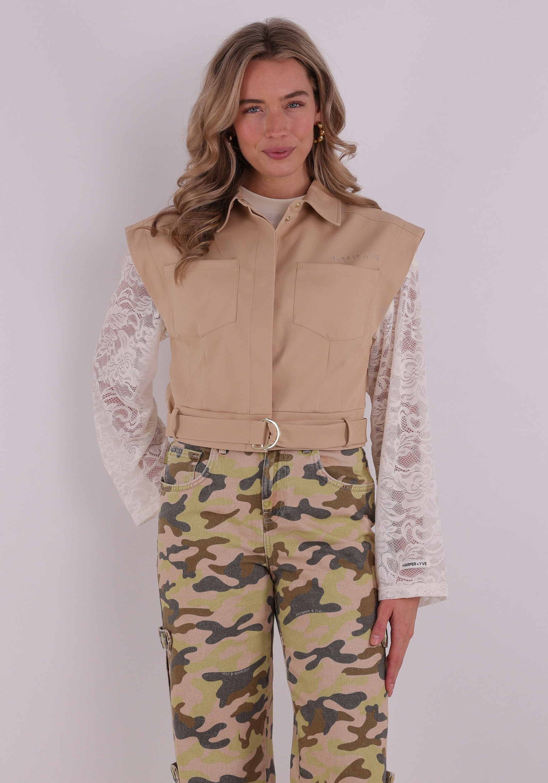 Harper & Yve Gilet Katie SS6N205 Beige