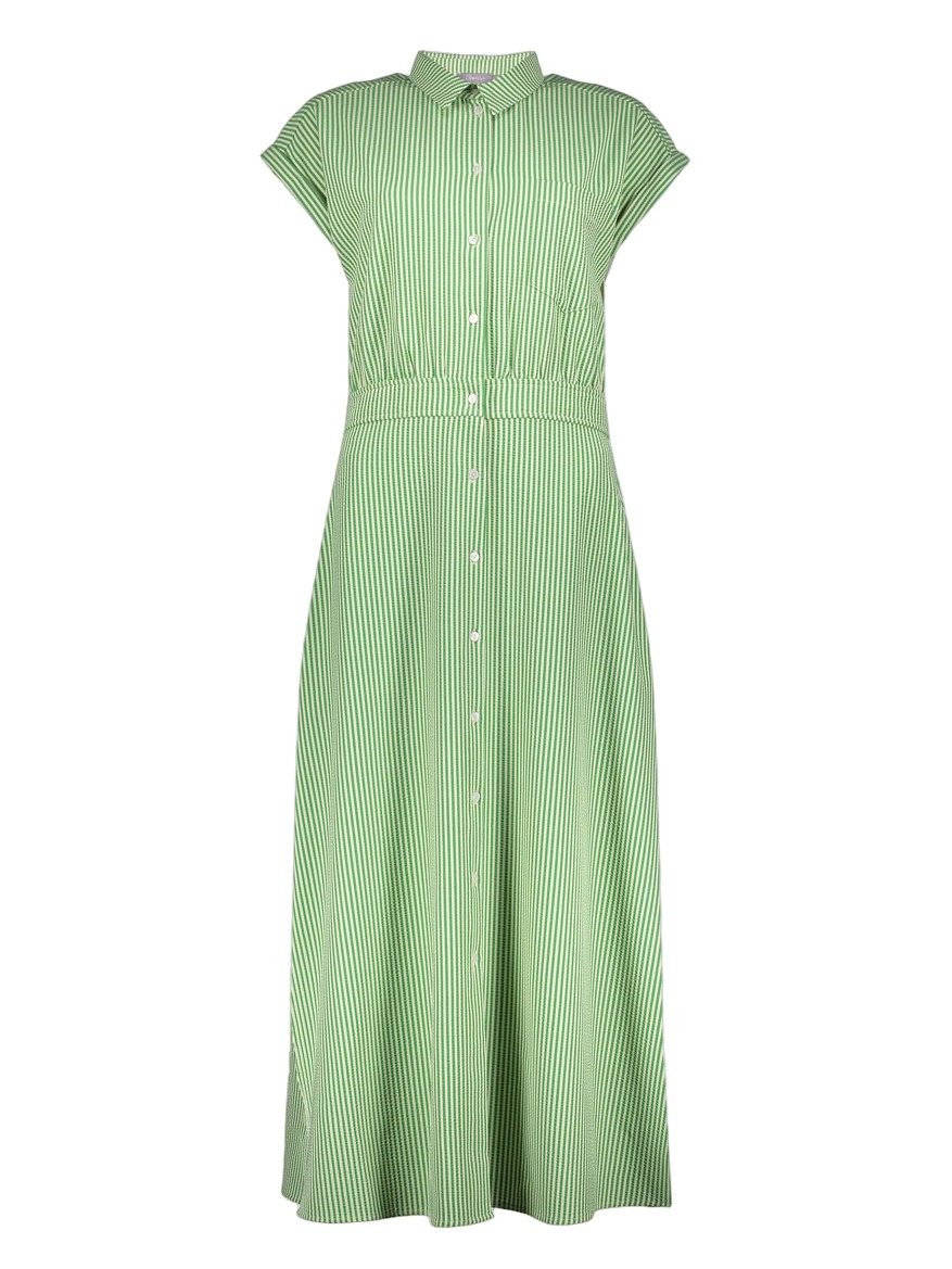 Geisha Jurk Gestreept 67401-20 Licht groen