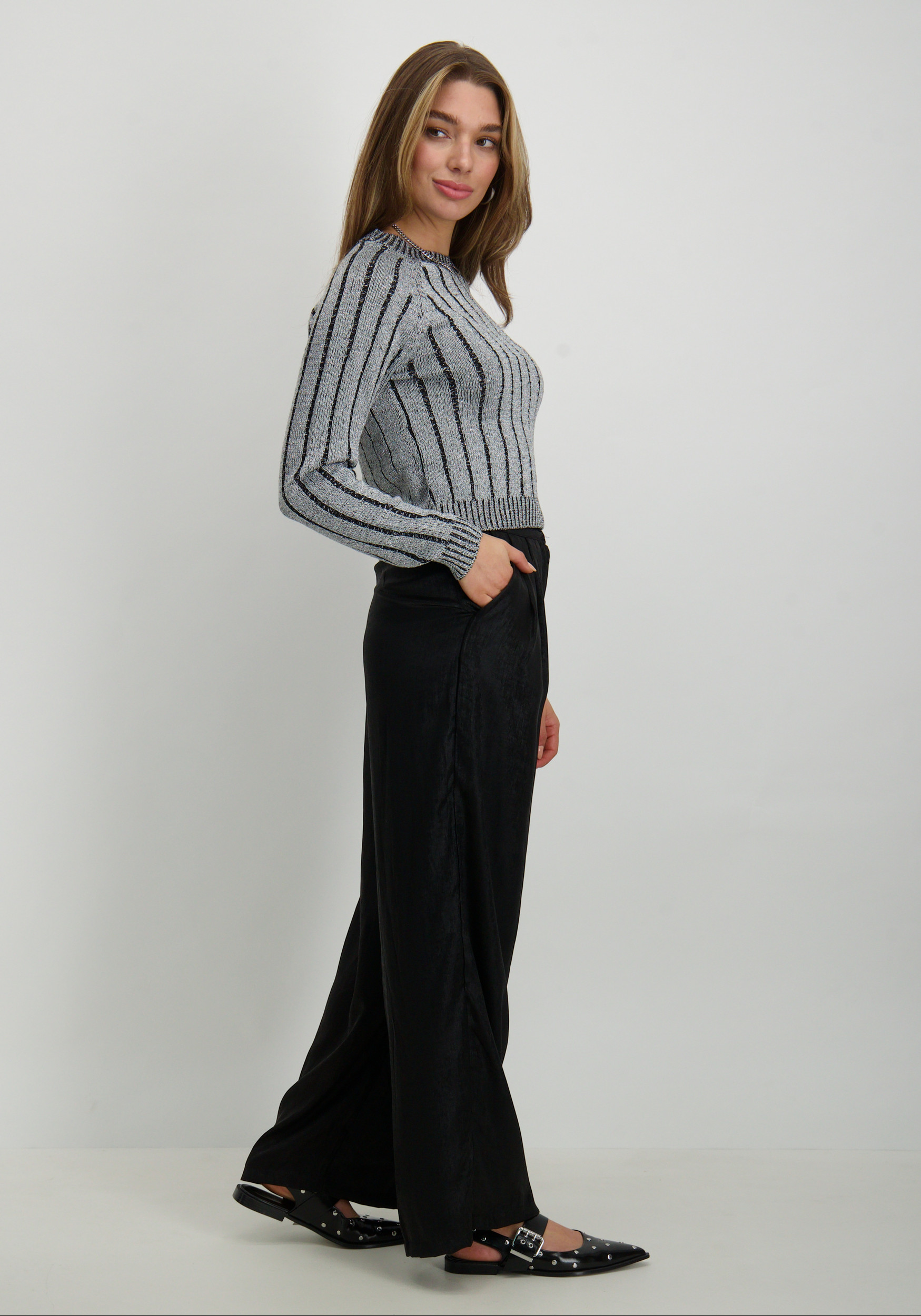 Vero moda Trui Vanja 10314099 Zwart