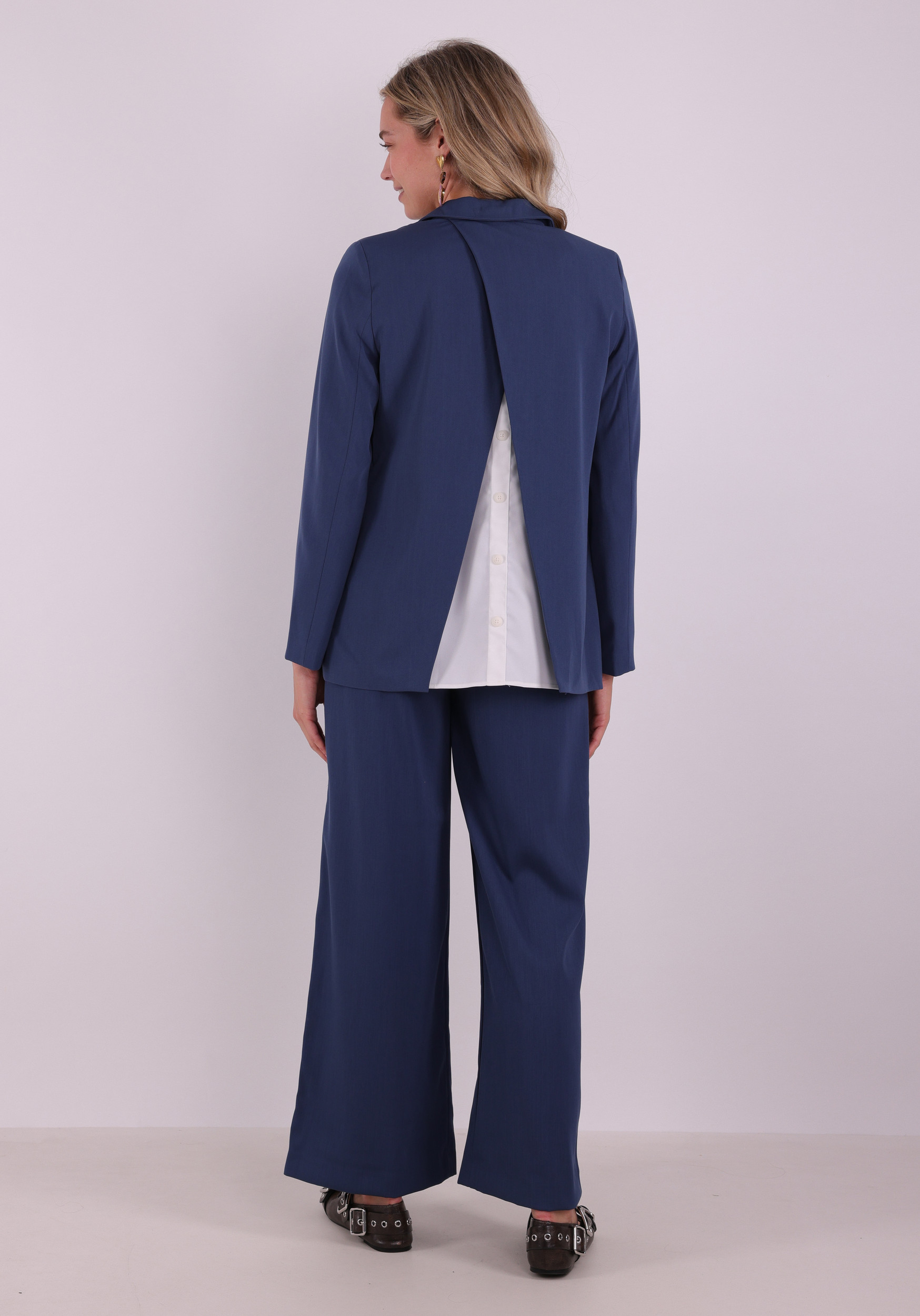 Vero moda Broek Tena 10340019 Marine