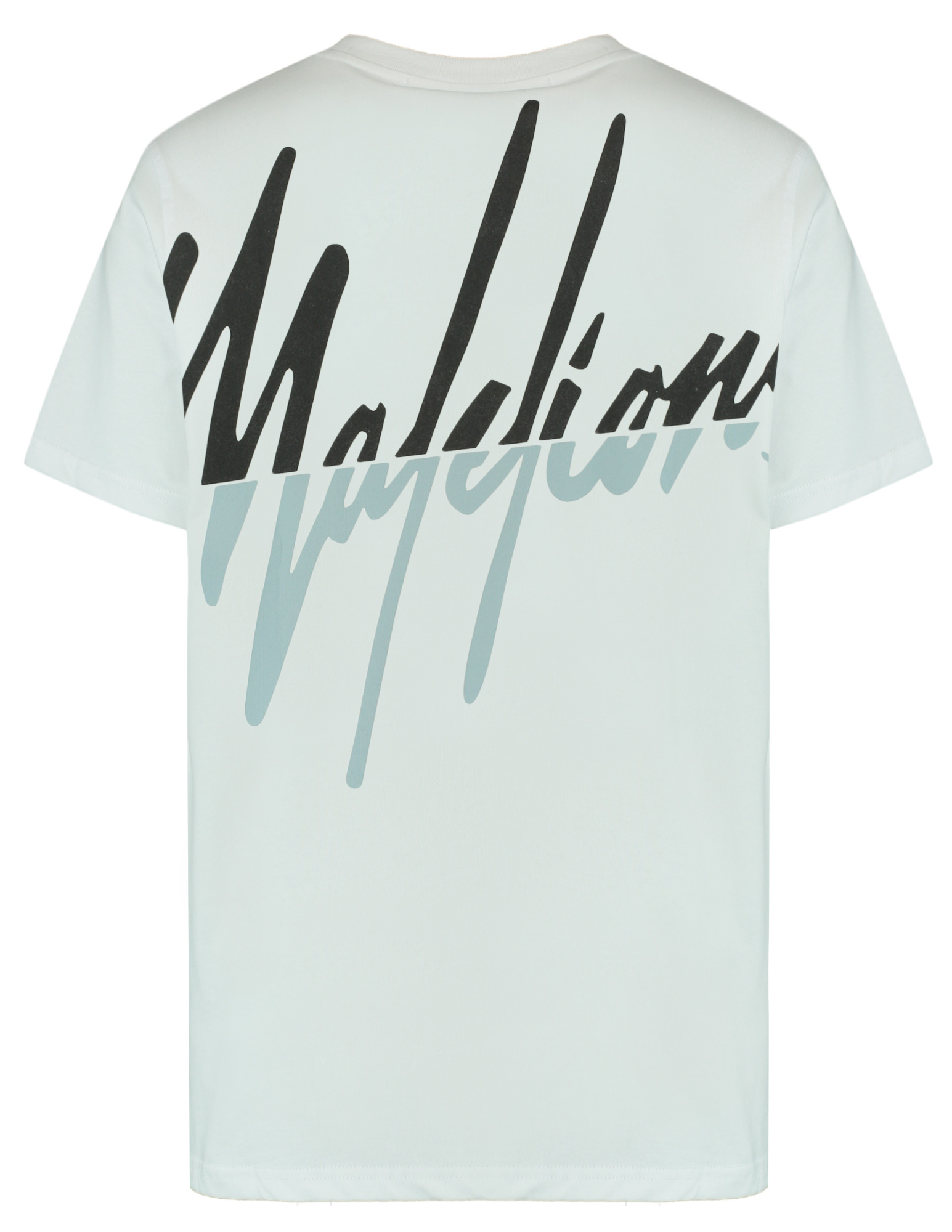 Malelions T-shirt Split oversized  MMC30026011 Wit