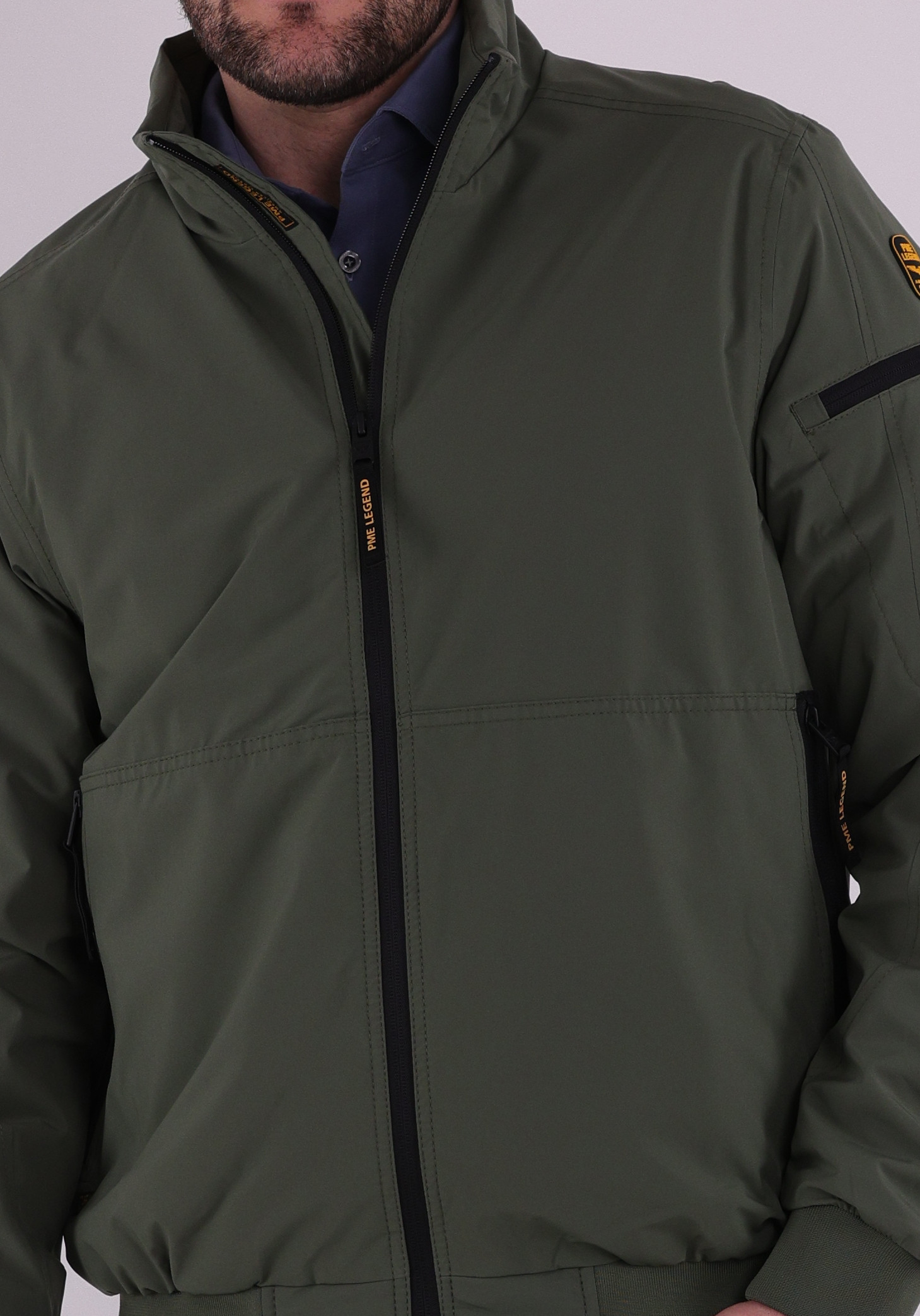 PME Legend Jas flight jacket PJA2602110 Groen