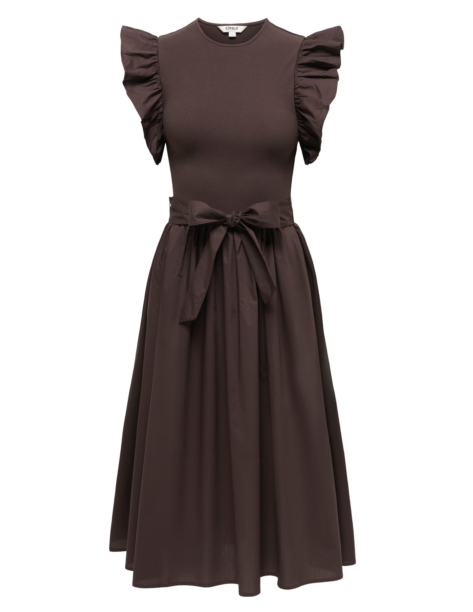 ONLY Jurk Avalora 15381147 Donker bruin