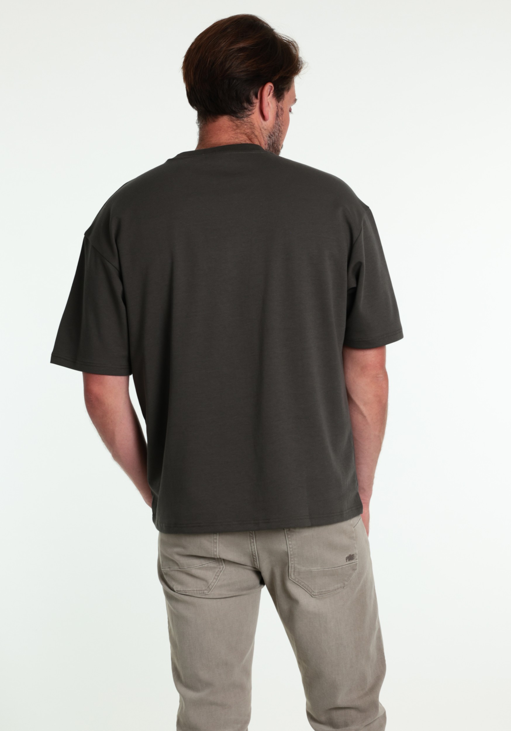 ONLY & SONS T-shirt Caspian airflex 22031940 Midden grijs