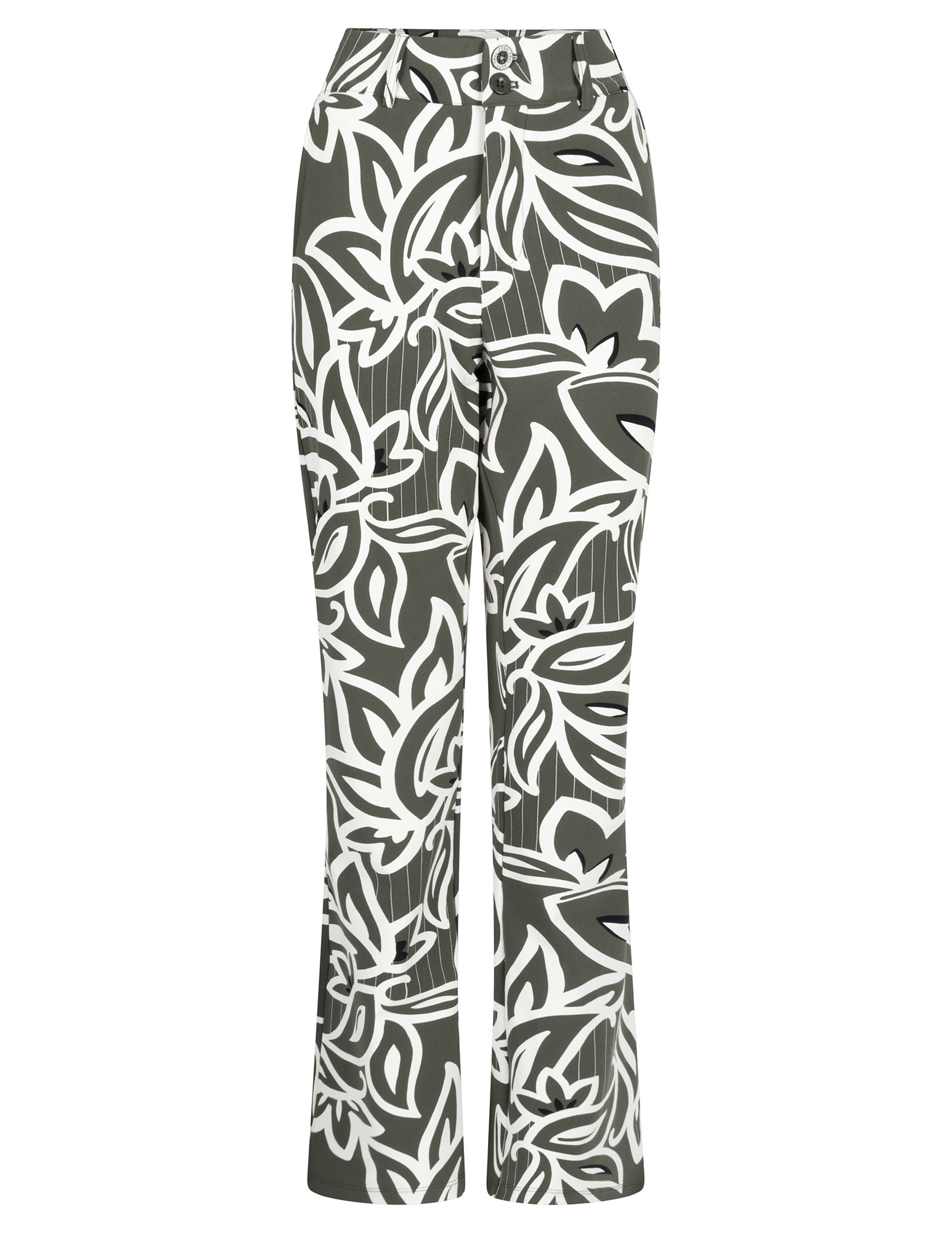 Zoso Broek travel met print 244Dion Grijs