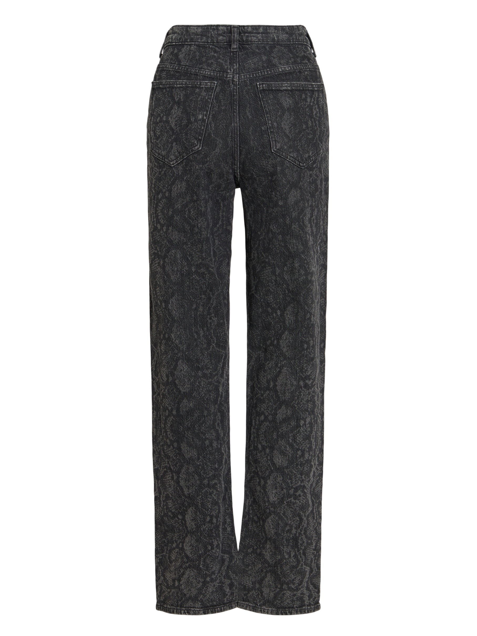Vila Jeans Kelly 14117230 Donker Grijs