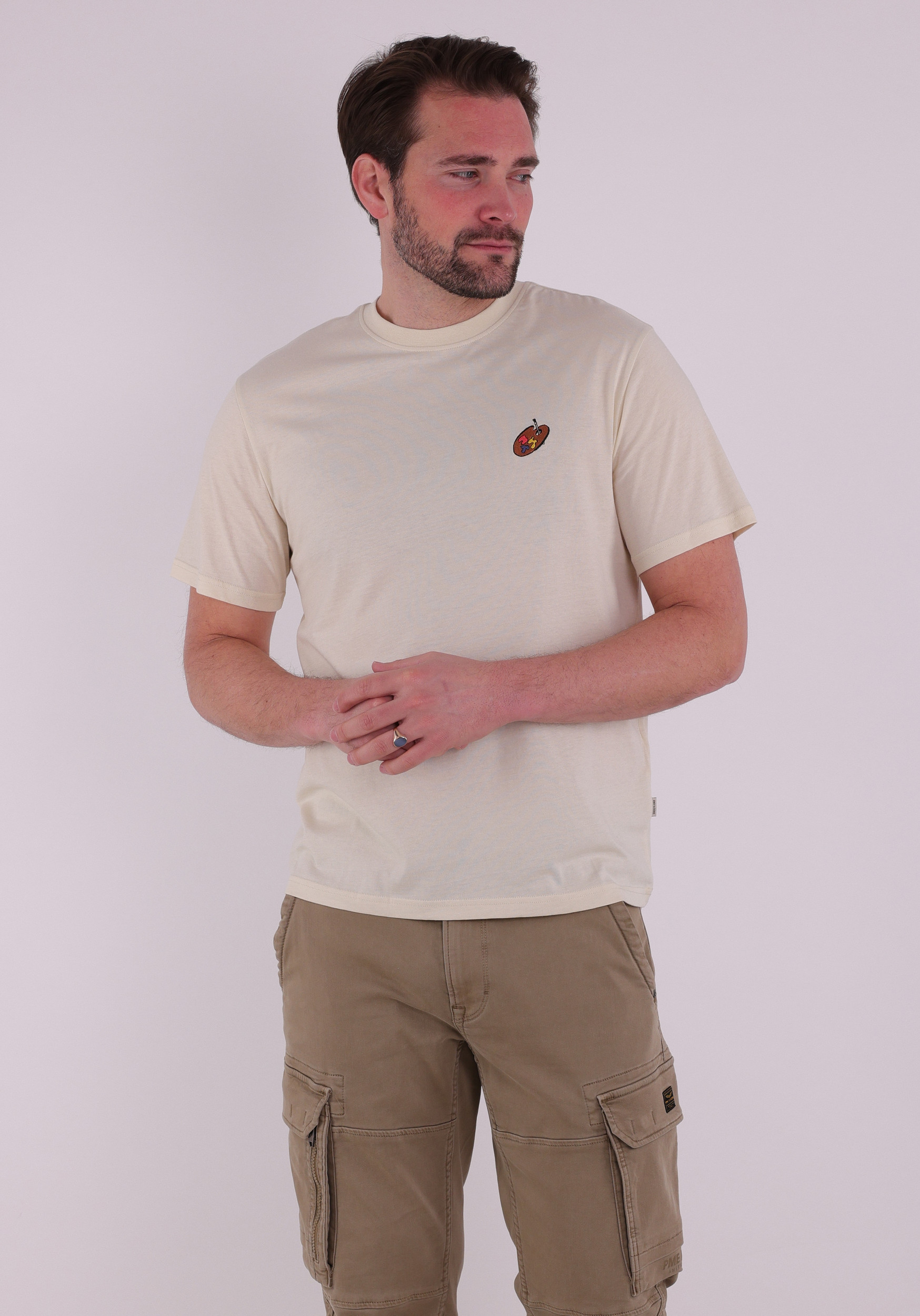 ONLY & SONS T-Shirt Mass 22036564 Ecru