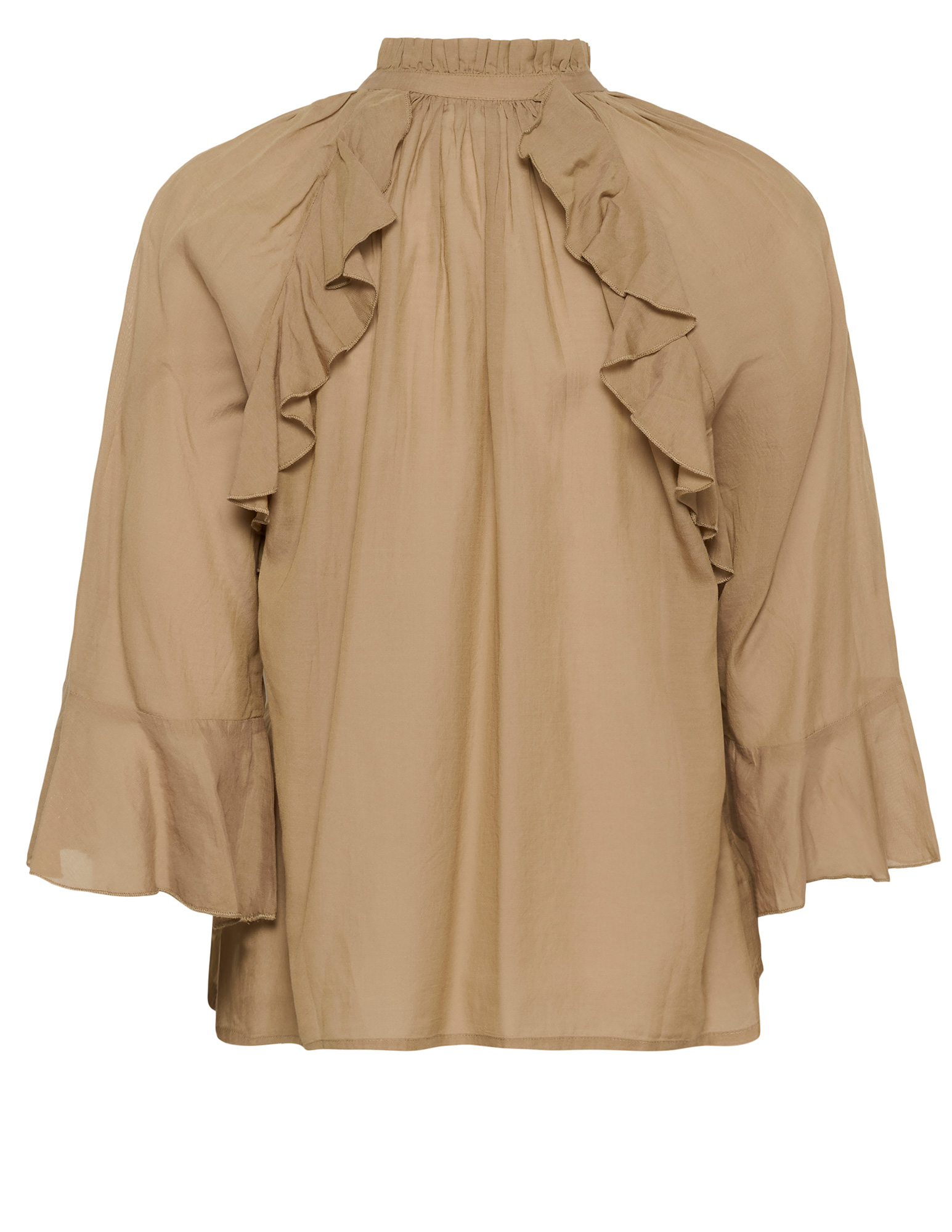 Kaffe Clothing Blouse Flora 10511480 Licht bruin