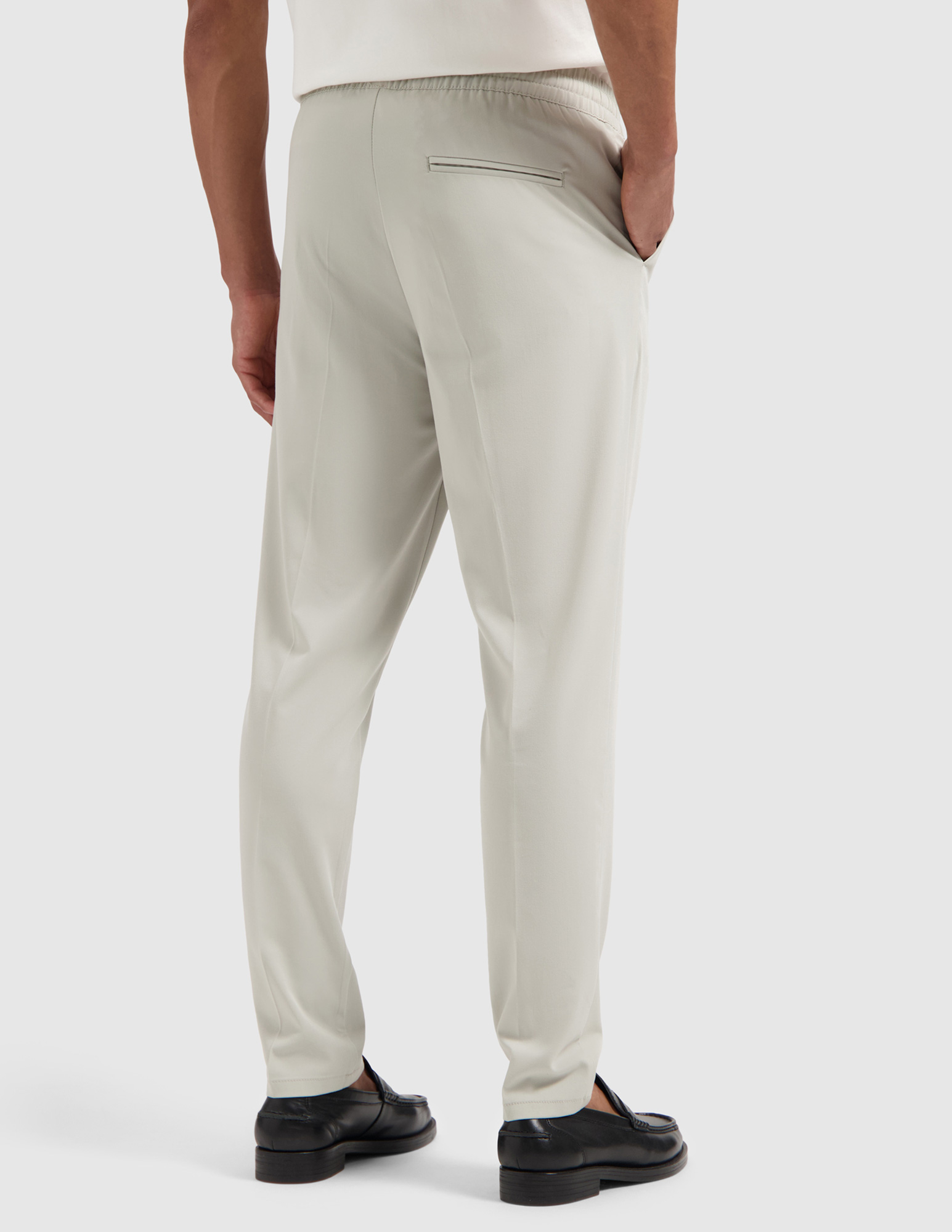Pure White Broek 25010511 Licht grijs