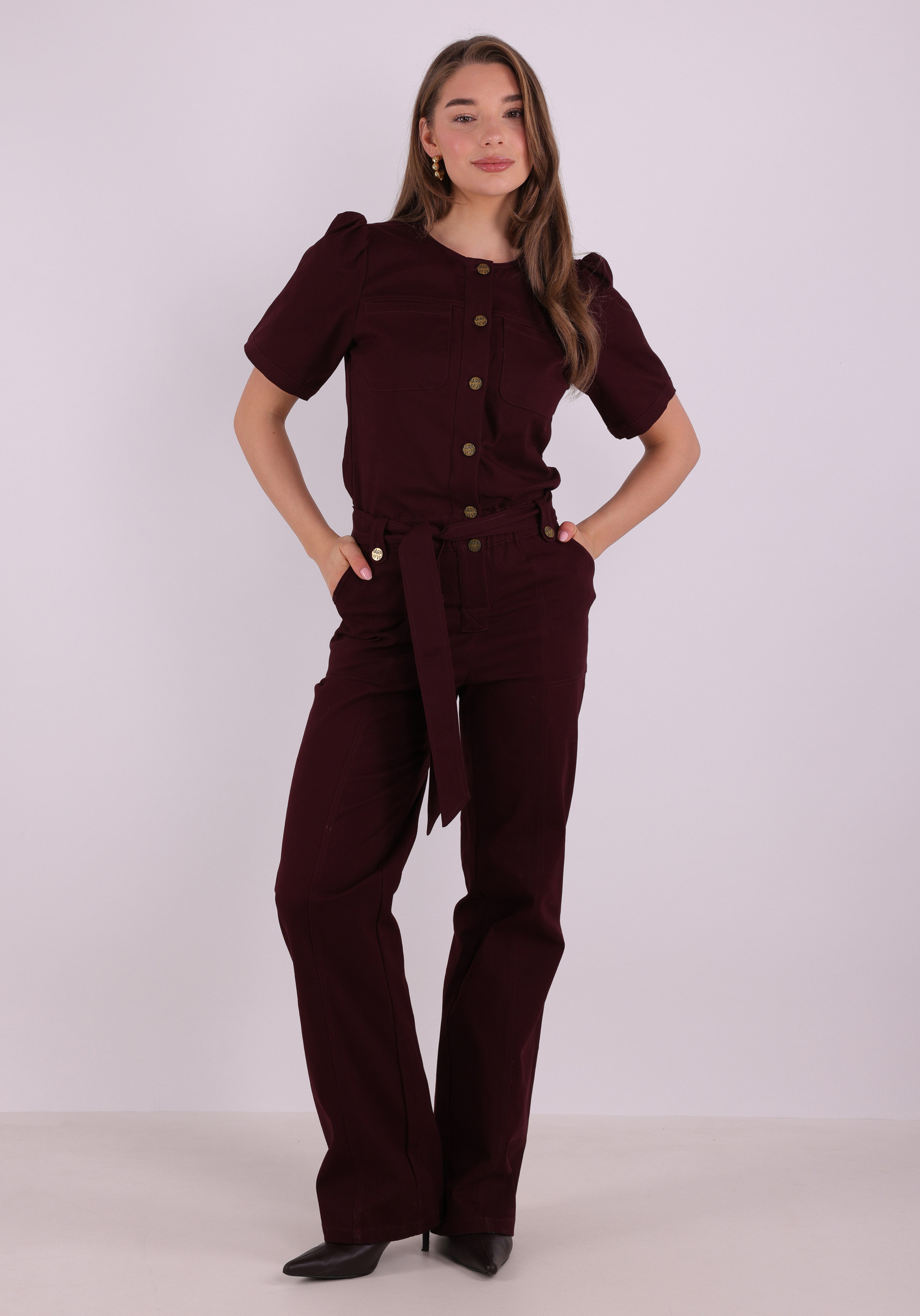 Harper & Yve Jumpsuit Yael SS6P701 Donker Paars