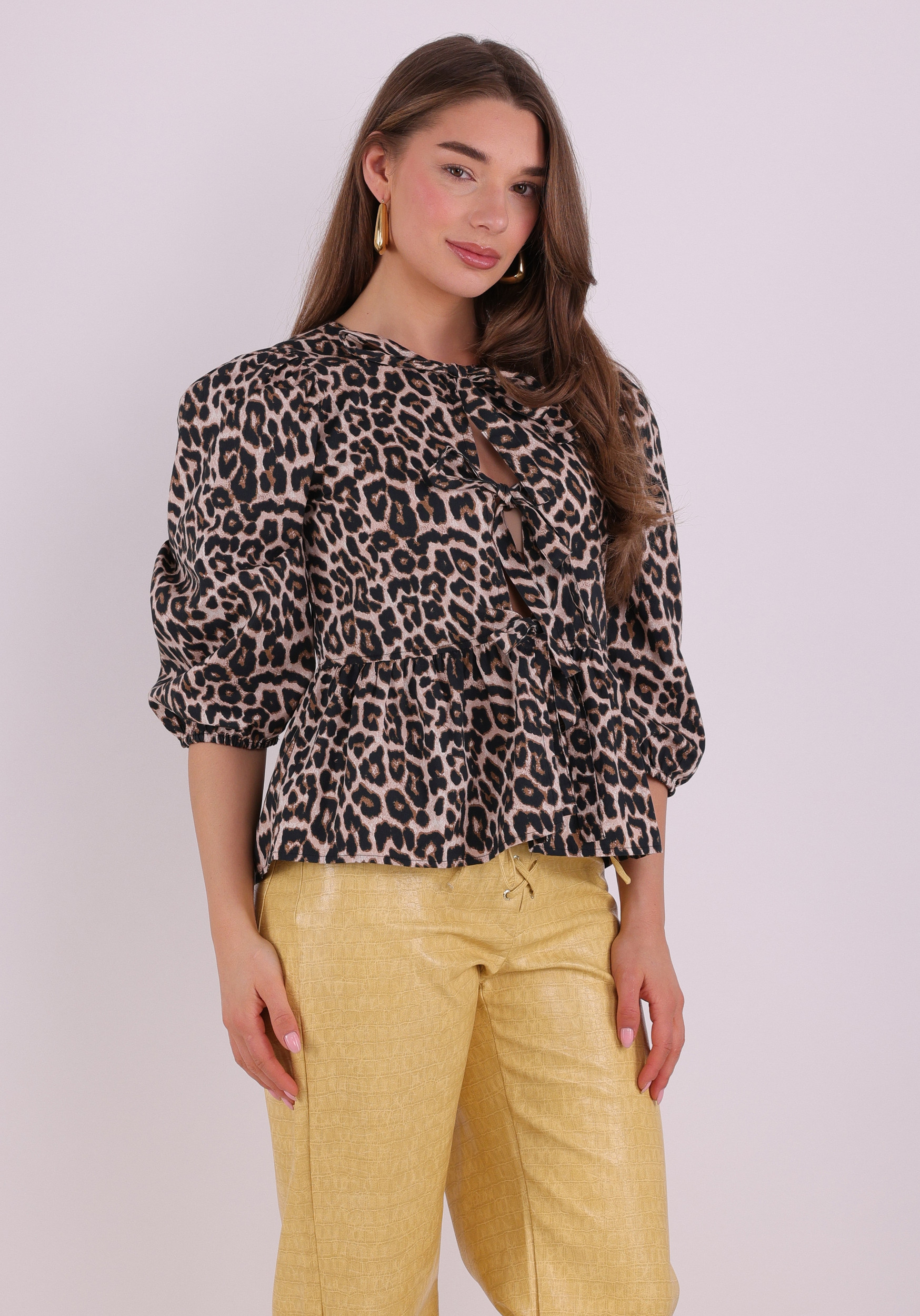 Only Blouse Ranina 15365216 Bruin