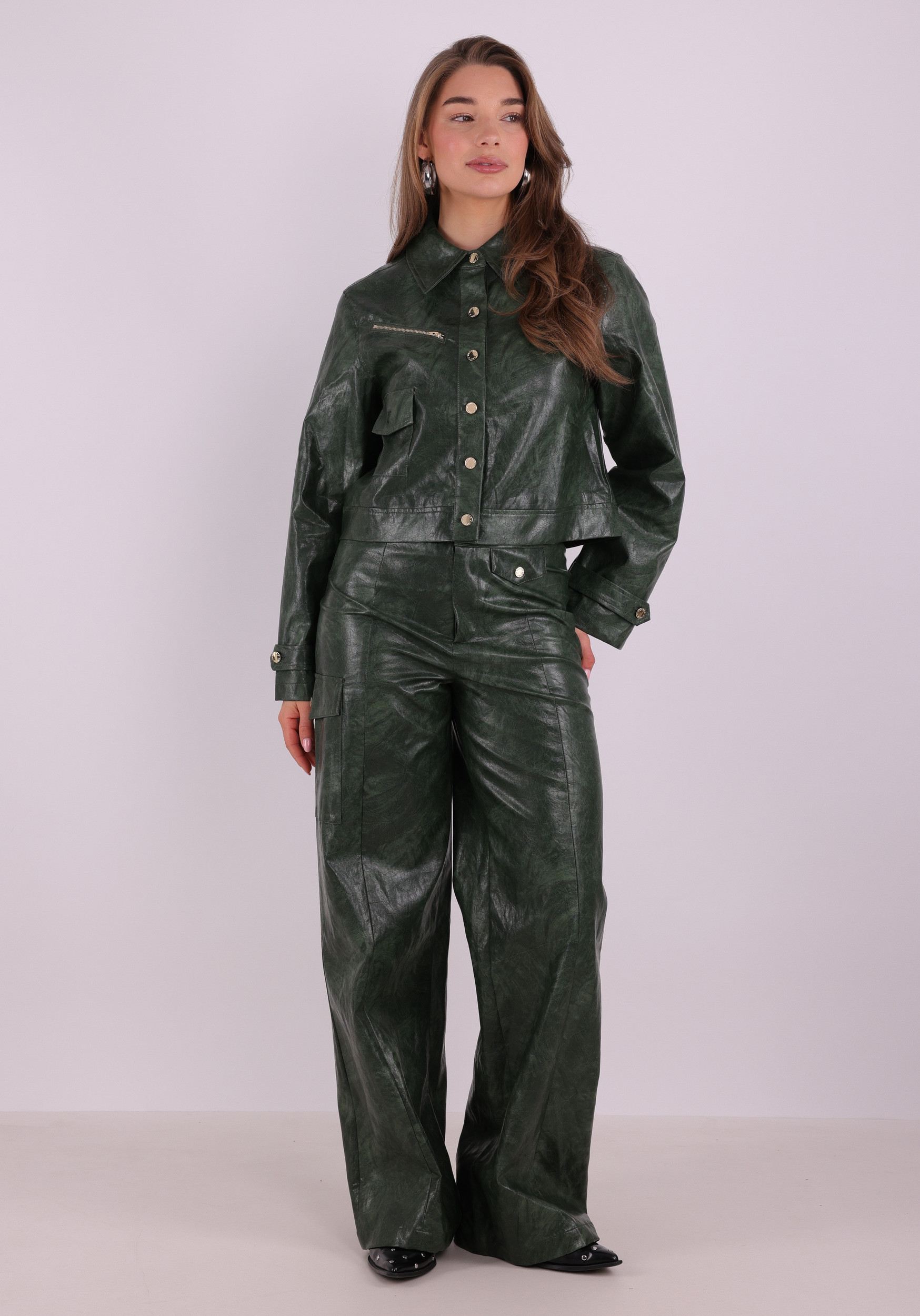 Harper & Yve Jacket Bina SS6N200 Donker groen