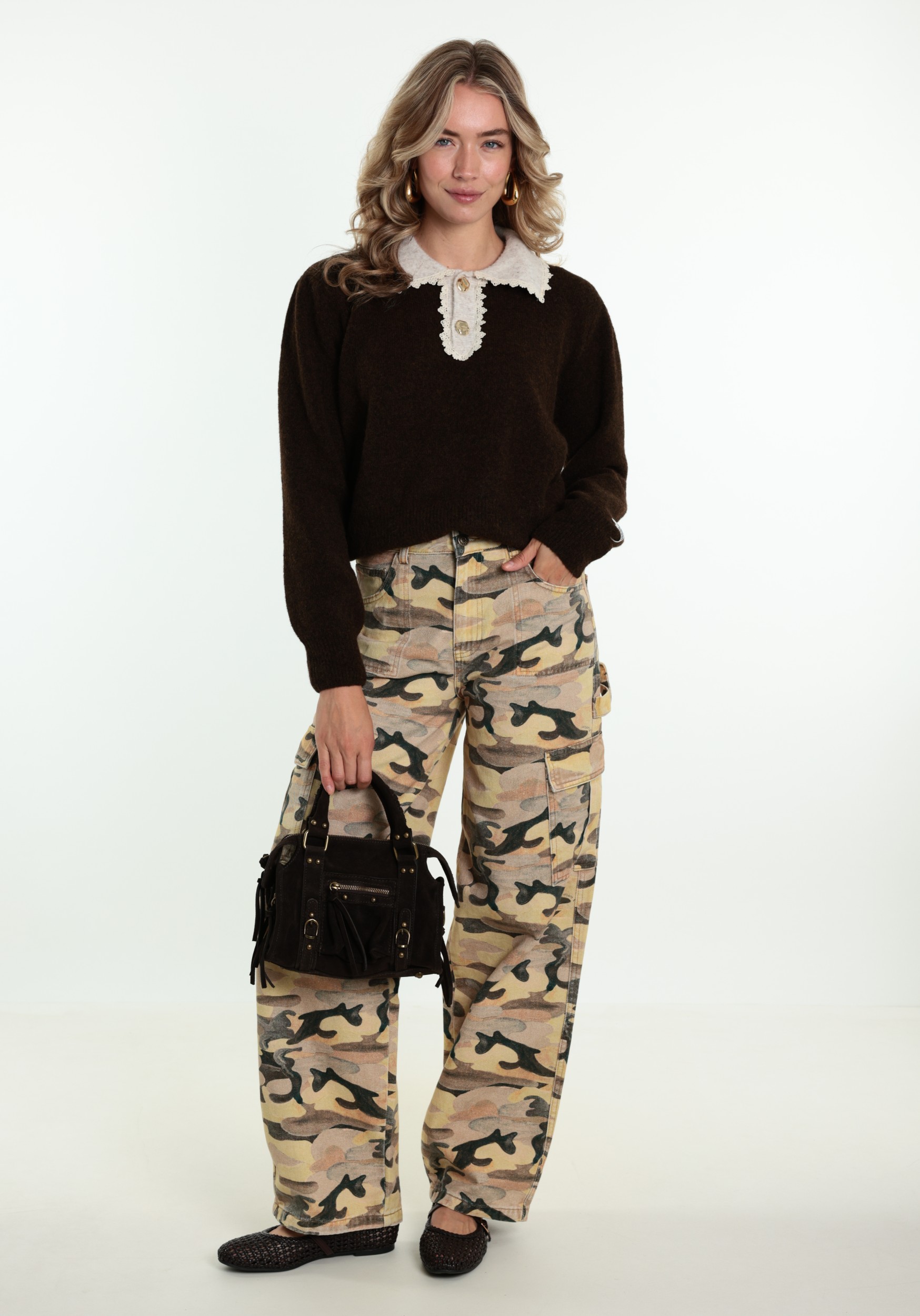 BELIEVE Tas Lucky you RL-1020 Donker bruin