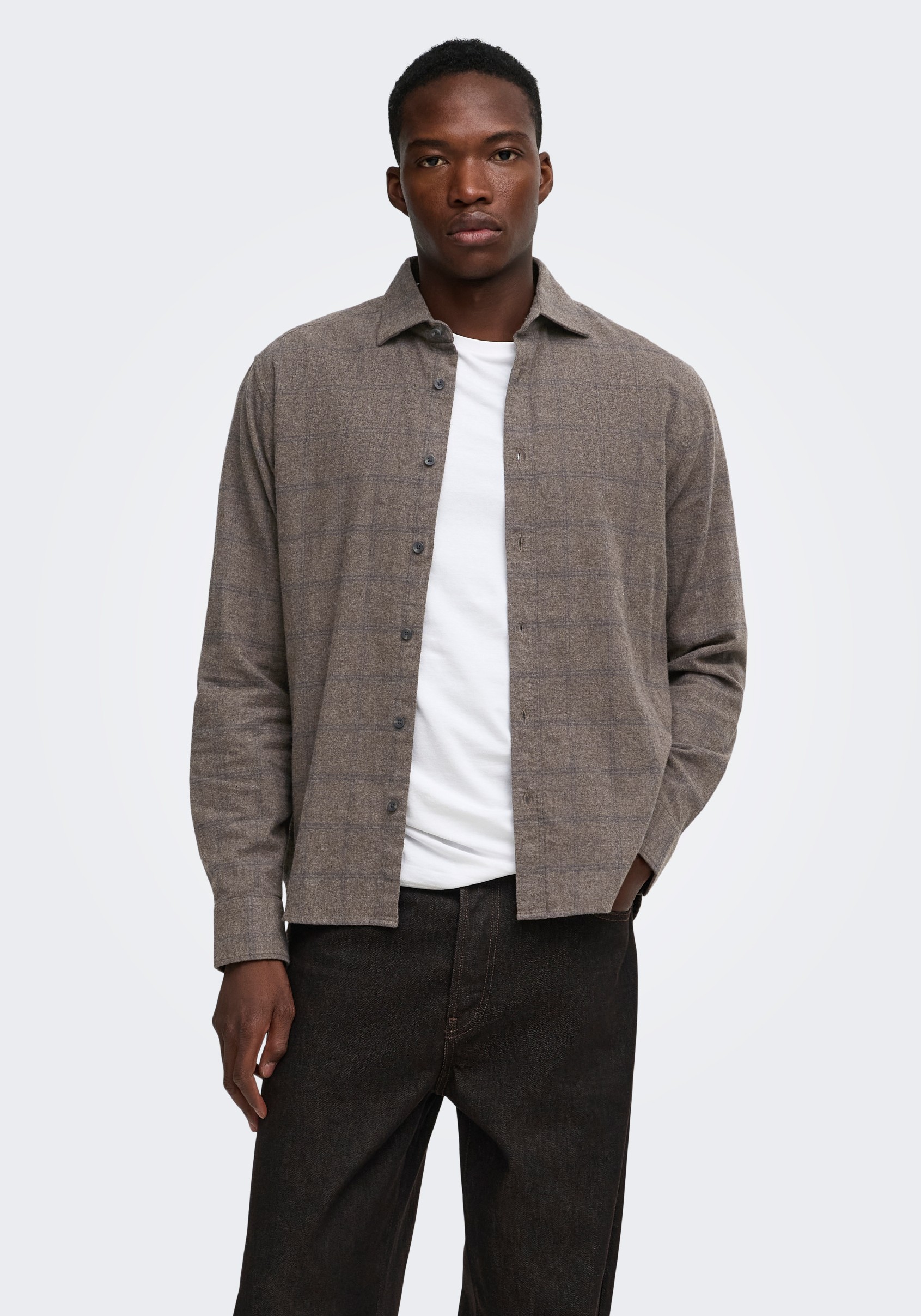 ONLY & SONS Overhemd Alon 22039086 Taupe