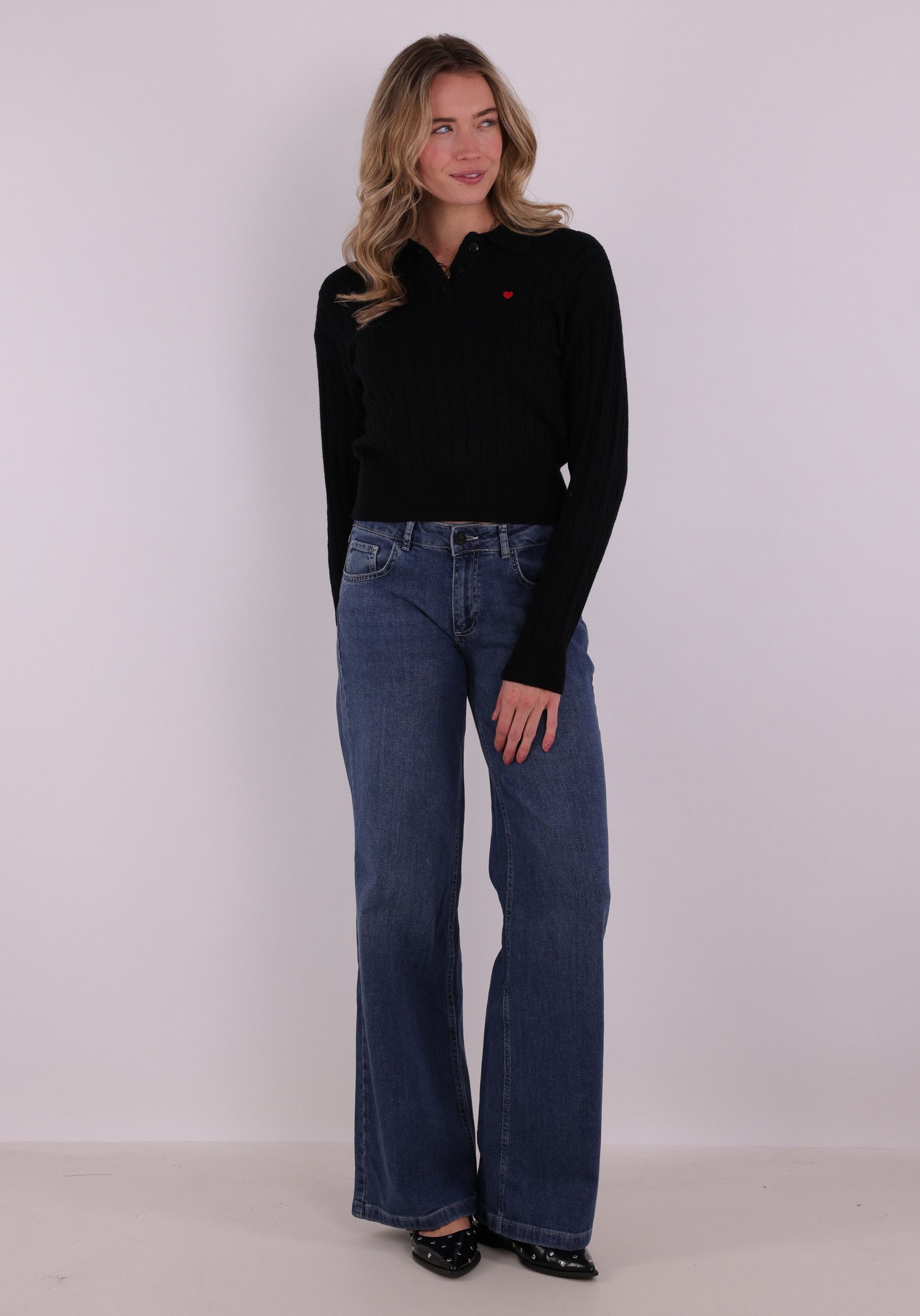 Only Trui Katia 15360562 Zwart