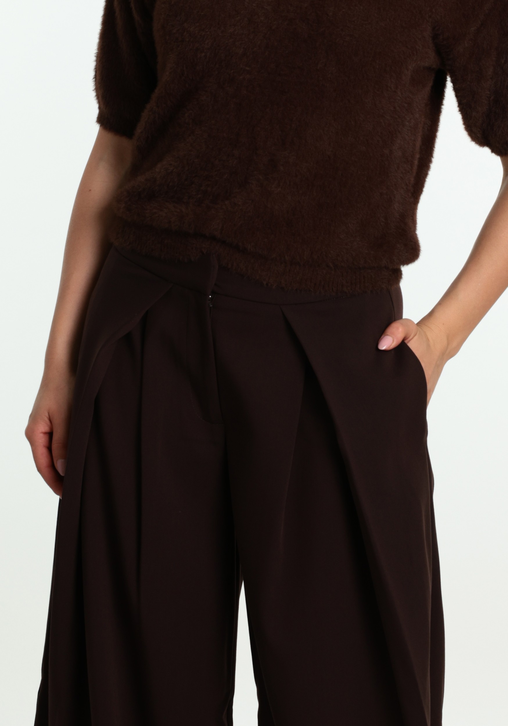 ONLY Broek Yasmine 15390774 Bruin