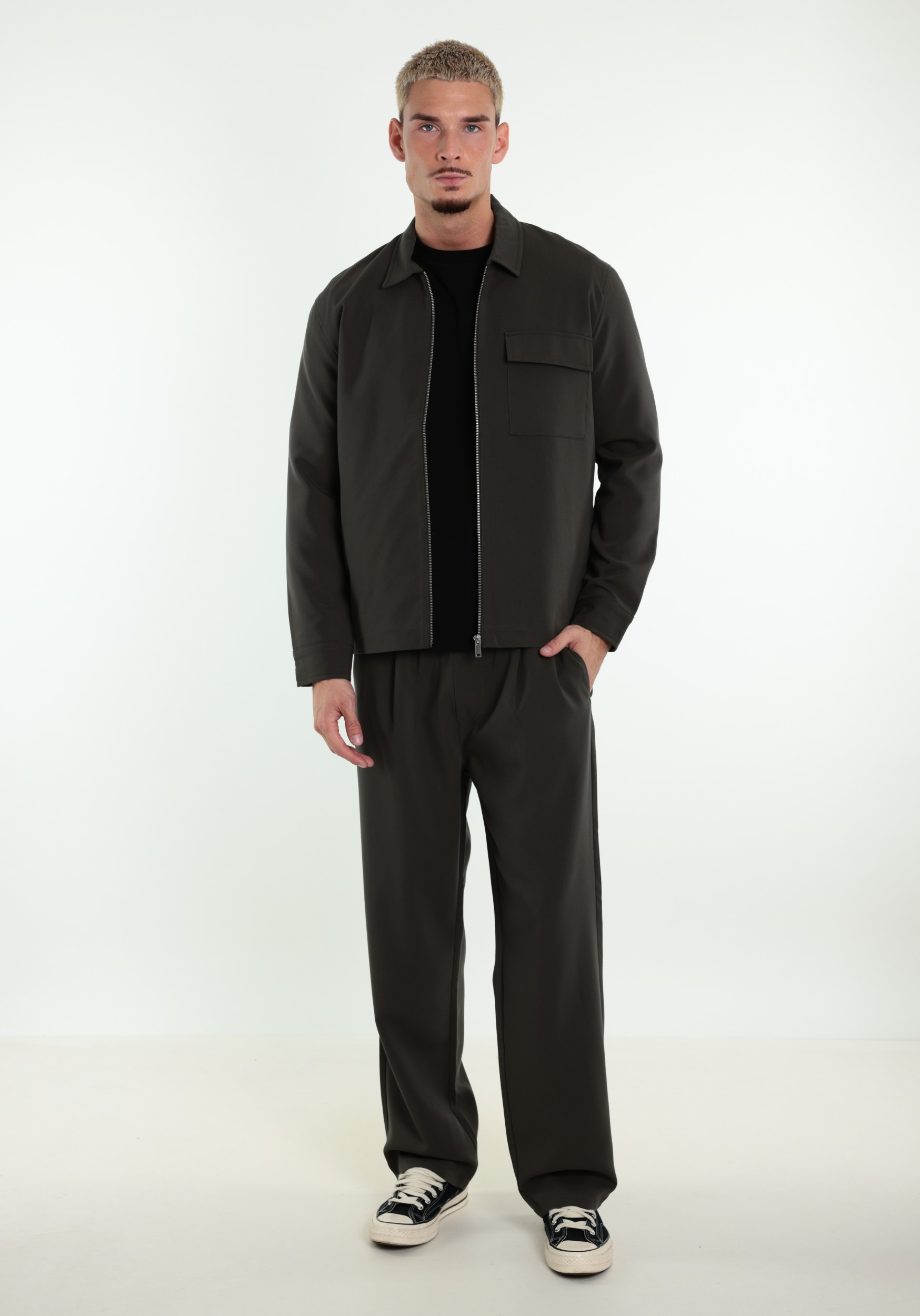 ONLY & SONS Overshirt Will 22038673 Leger Groen