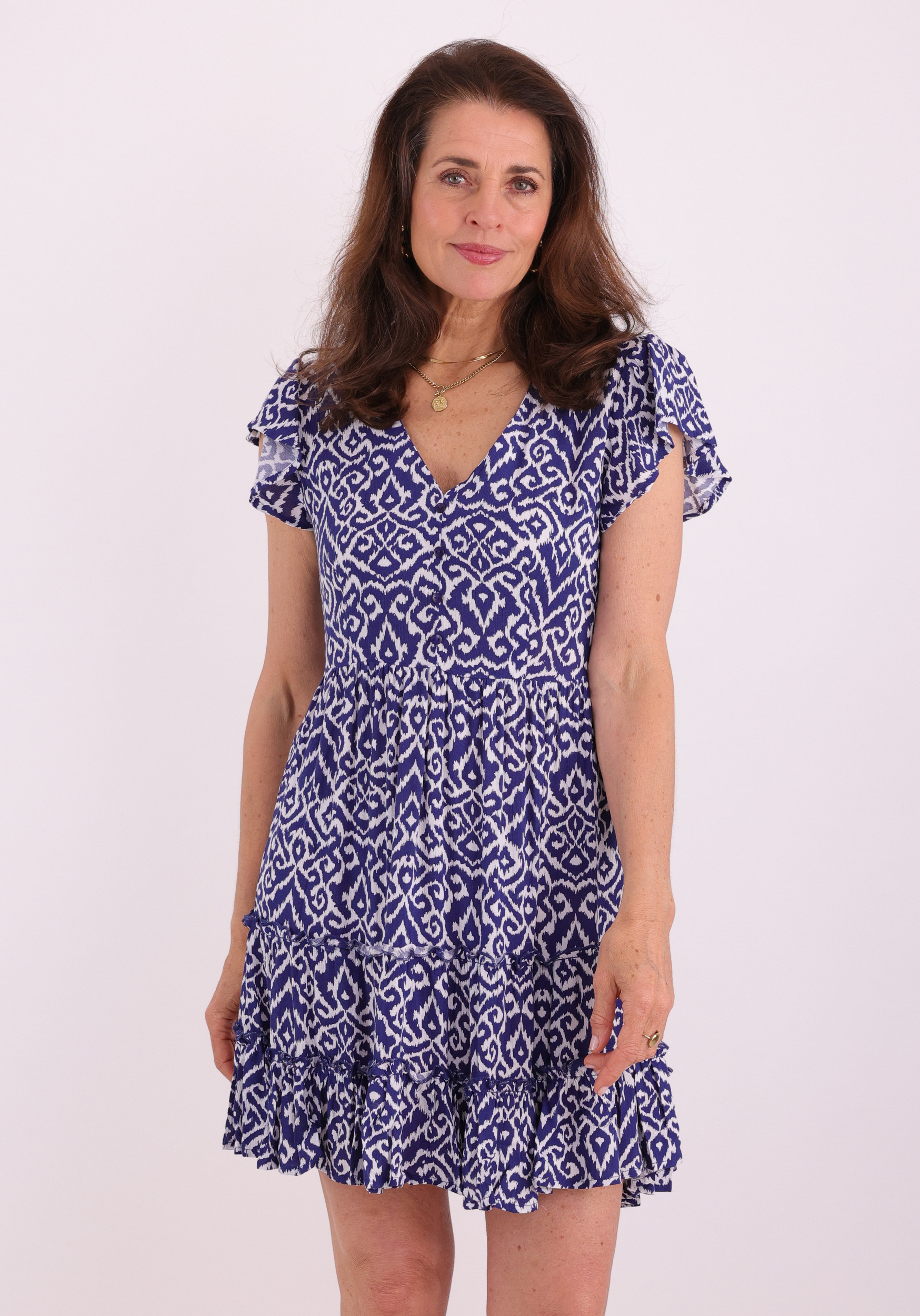ONLY Jurk Claudette 15320419 Blauw