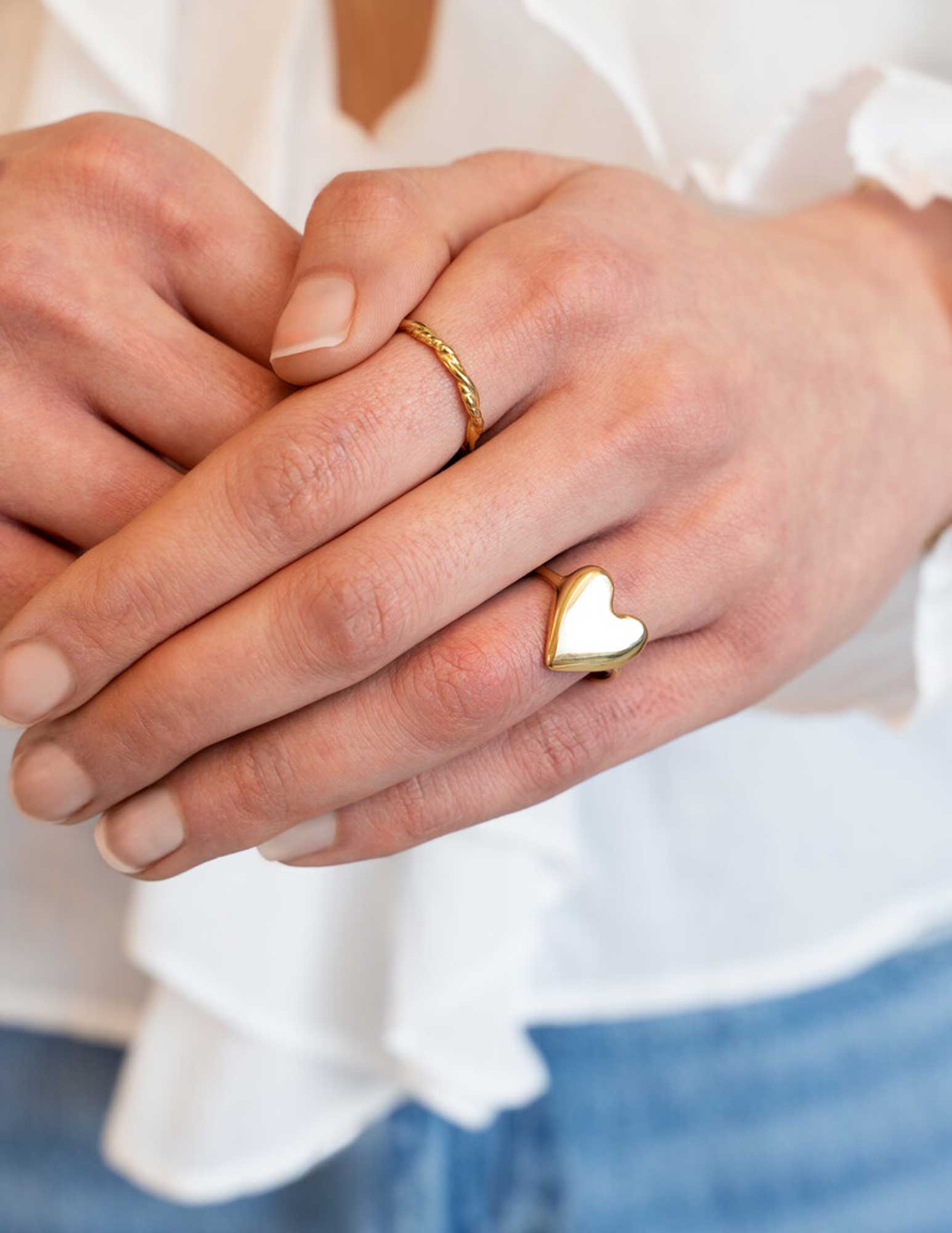 My Jewellery Heart ring MJ13700 Zilver