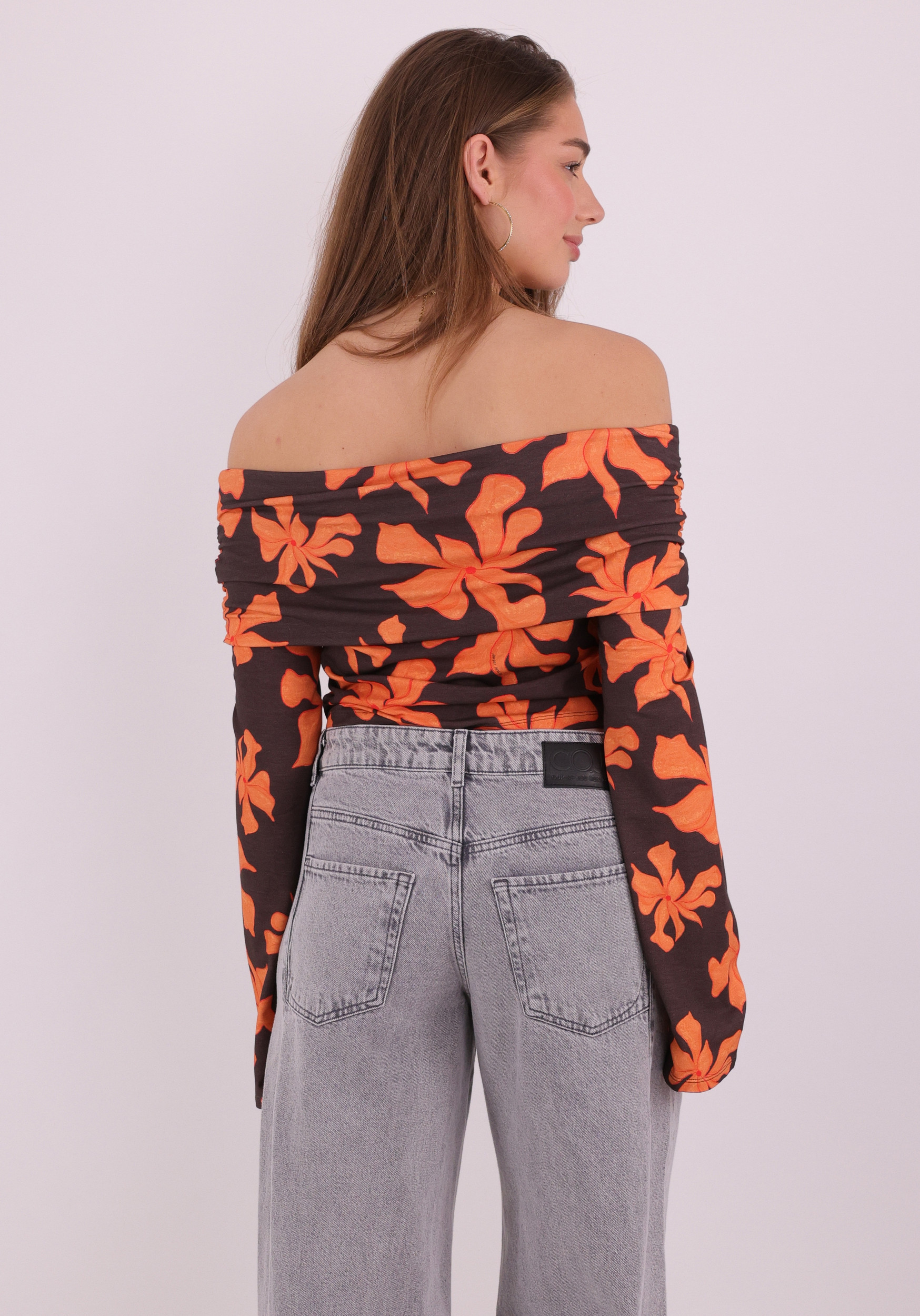 Harper & Yve Top Jesse SS6T505 Oranje