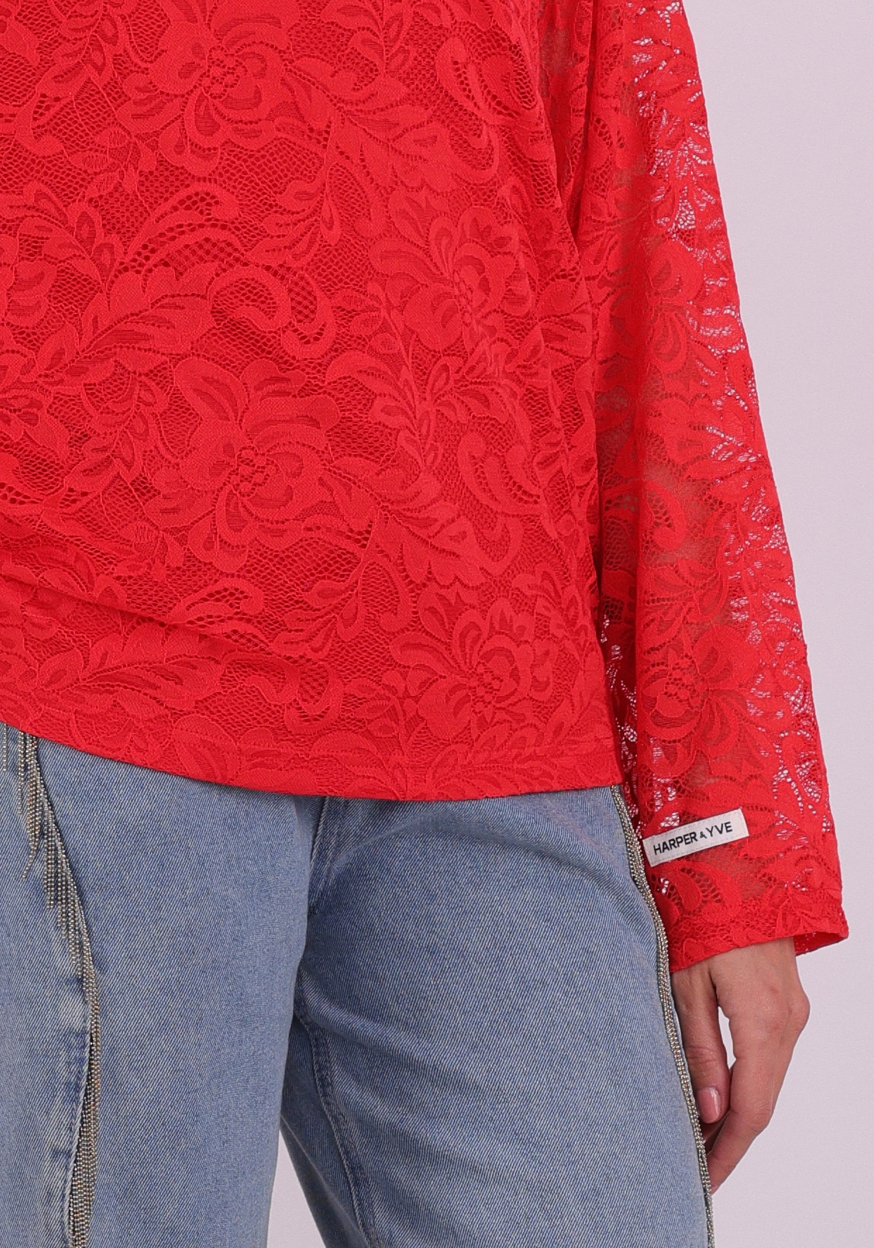 Harper & Yve Shirt Elana SS6P608 Rood