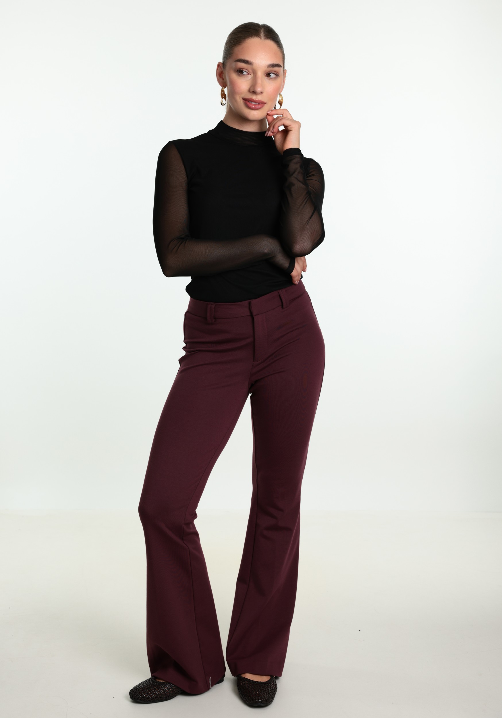 ONLY Meshtop Erica 15141298 Zwart