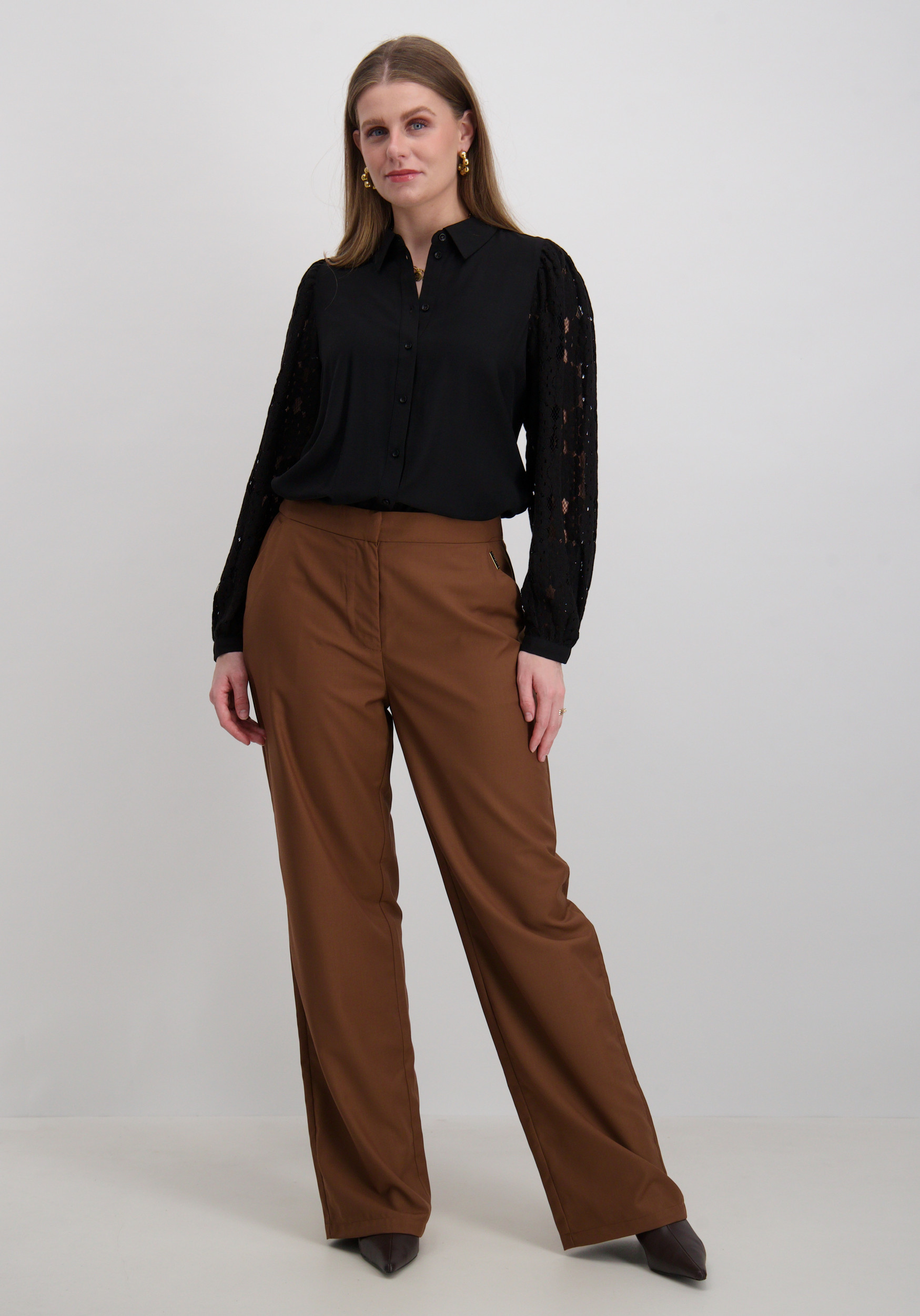 Vero moda Blouse Fabena 10332693 Zwart