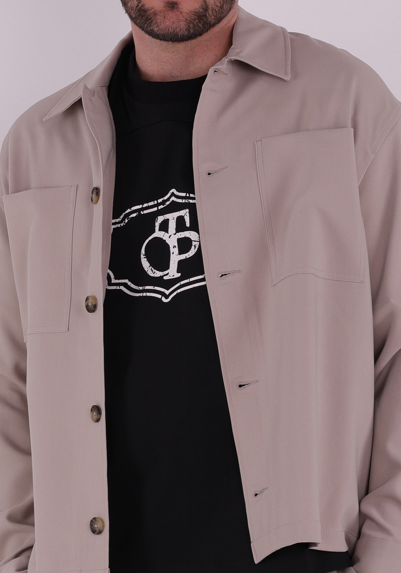 ONLY & SONS Overshirt Will 22036352 Zand