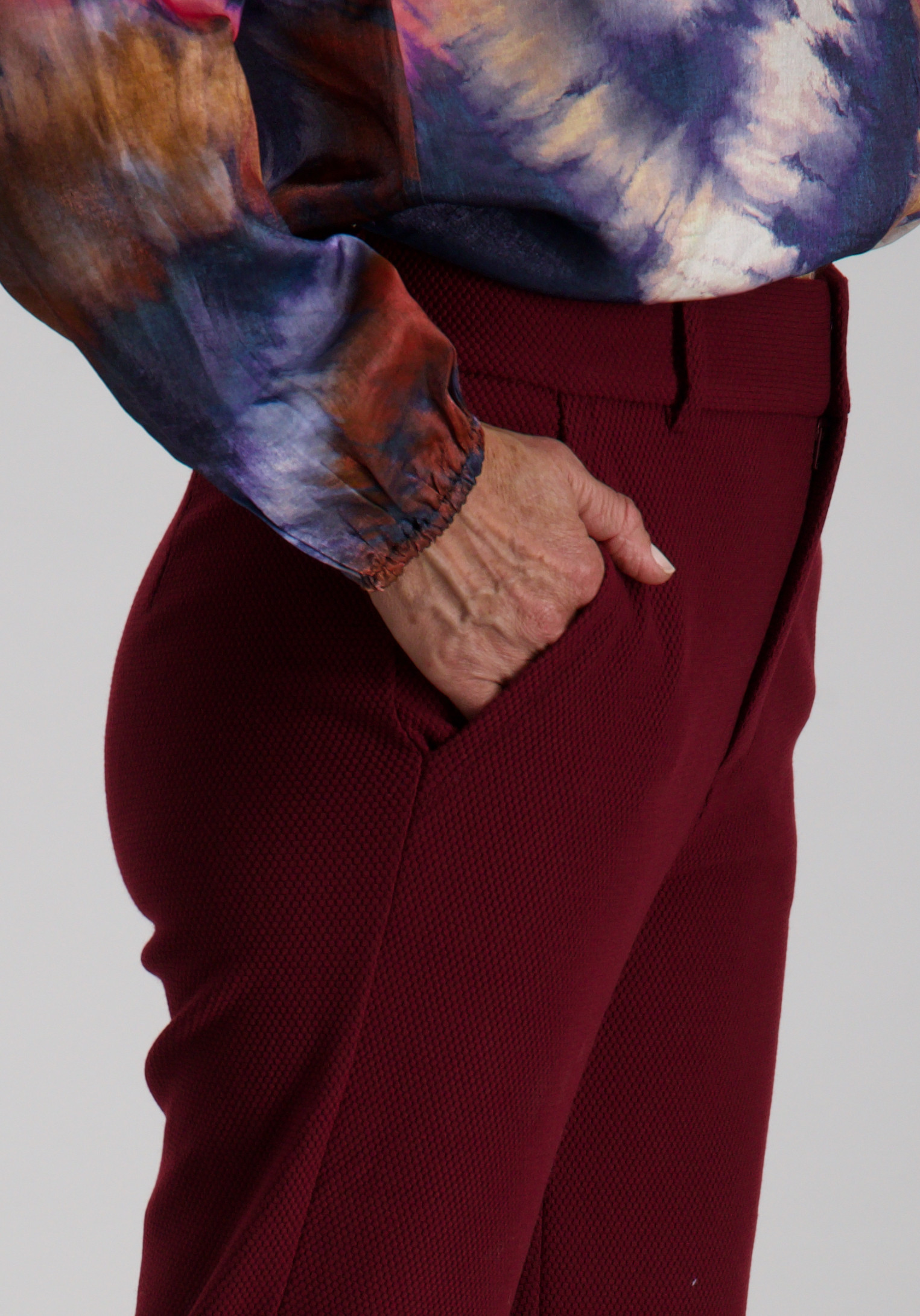 Geisha Broek Comfy 51610-21 Bordeaux