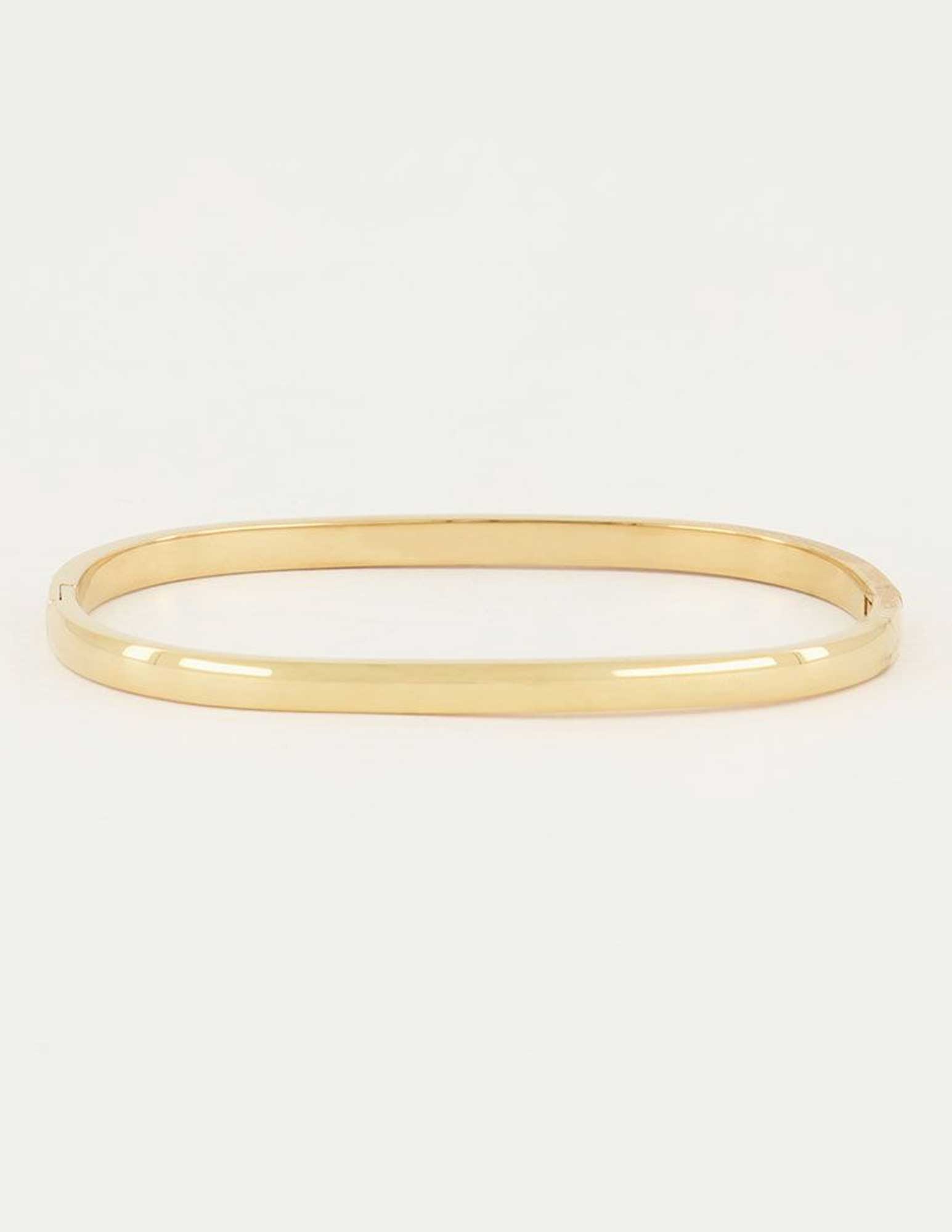 My Jewellery Bangle rechthoekig smal MJ04609 Goud