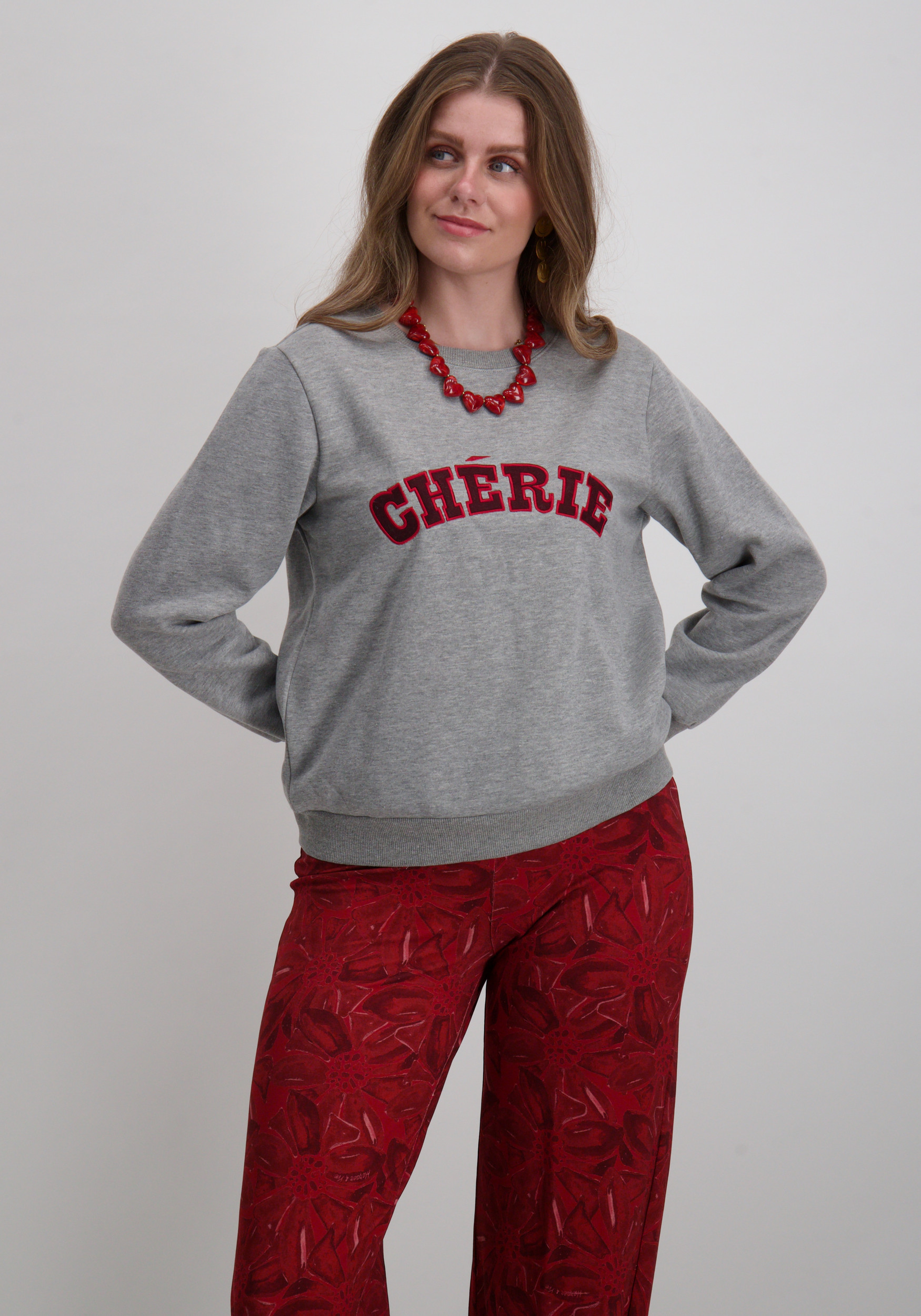 FREE|QUENT Sweater Wana 206692 Grijs