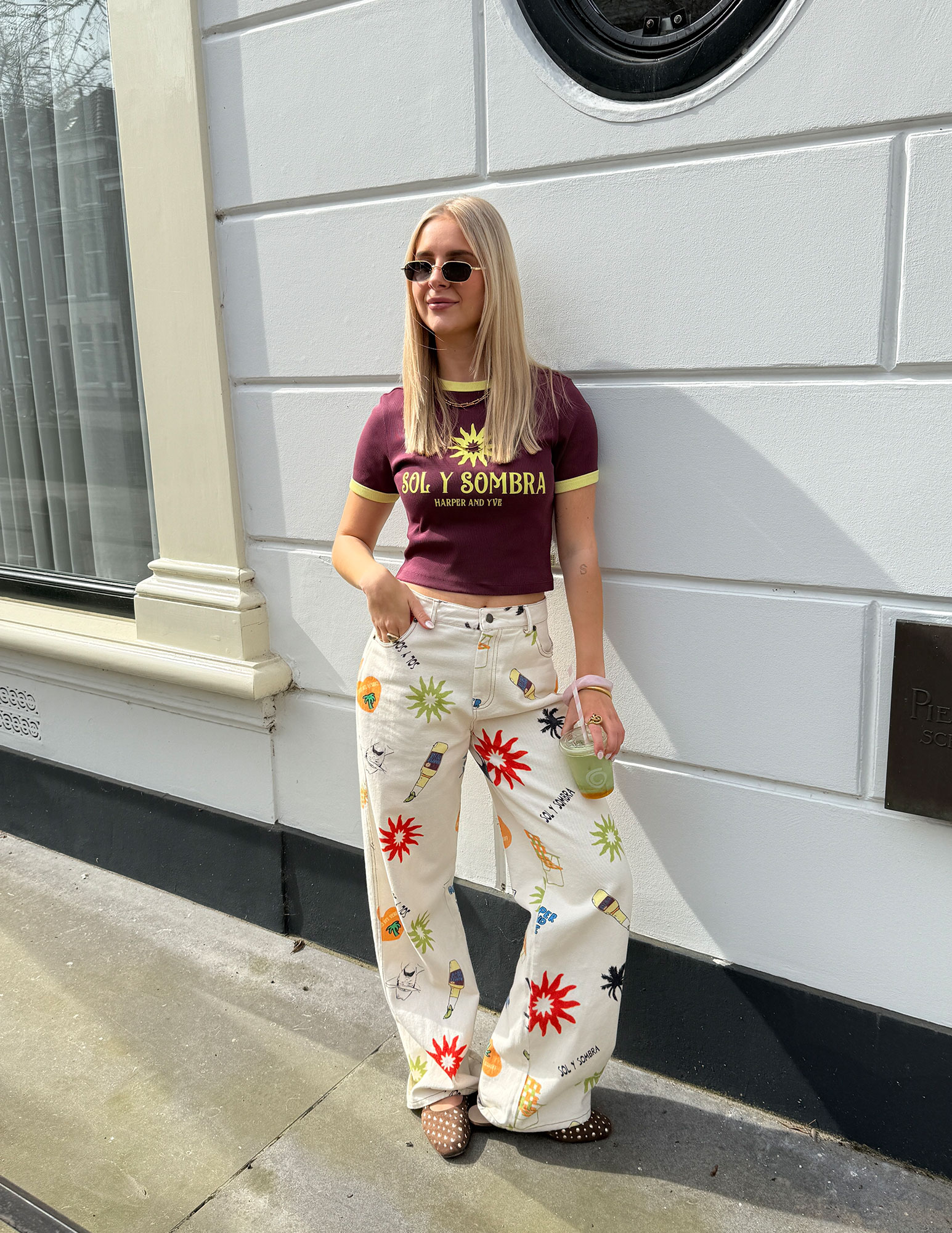 Harper & Yve Broek Yve HS6C106 Ecru